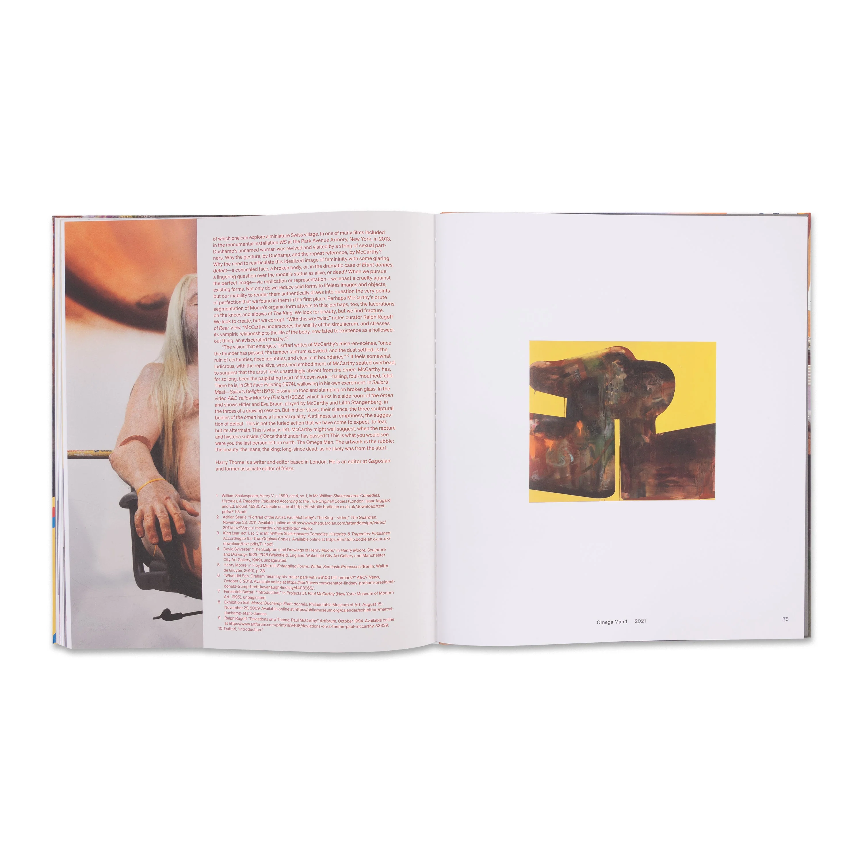 the ömen: Albert Oehlen paintings and Paul McCarthy sculptures - Image 4