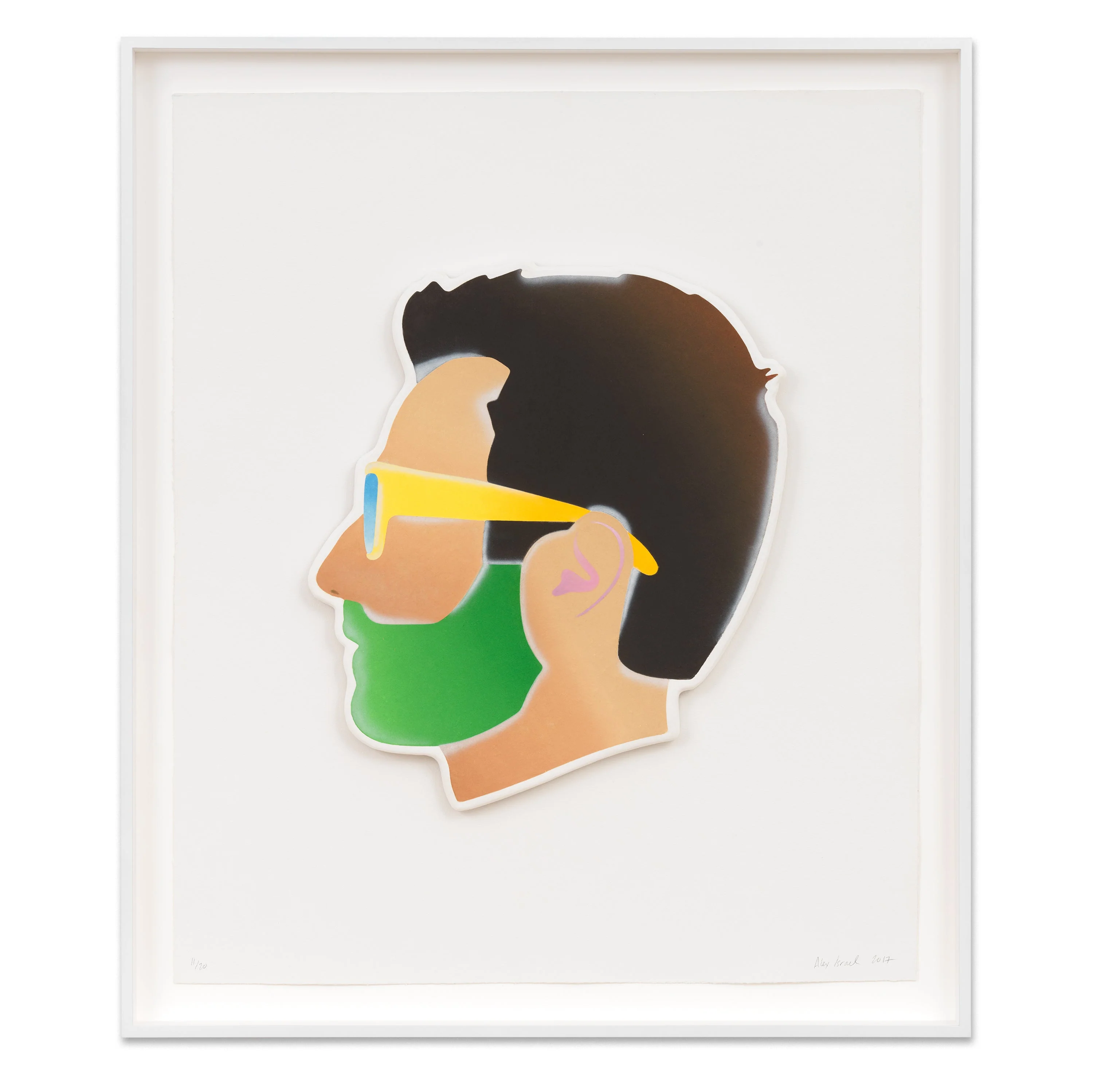 Alex Israel: Self-Portrait (Green Beard) - Image 3