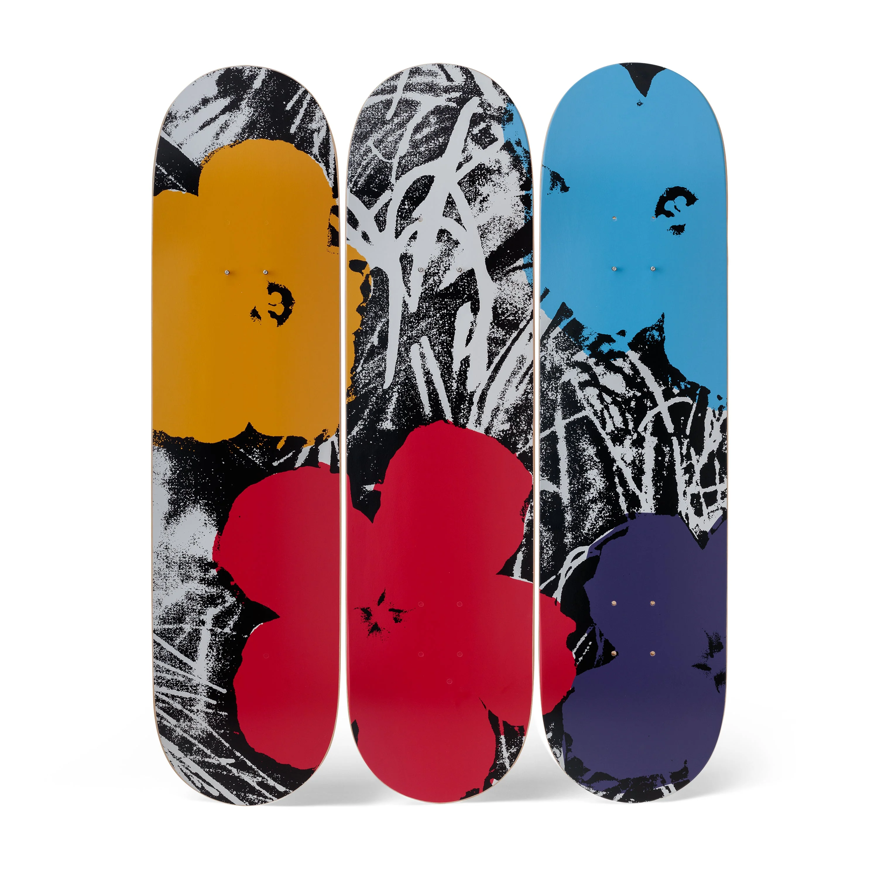 Andy Warhol: Flowers Skateboard Decks - Image 3