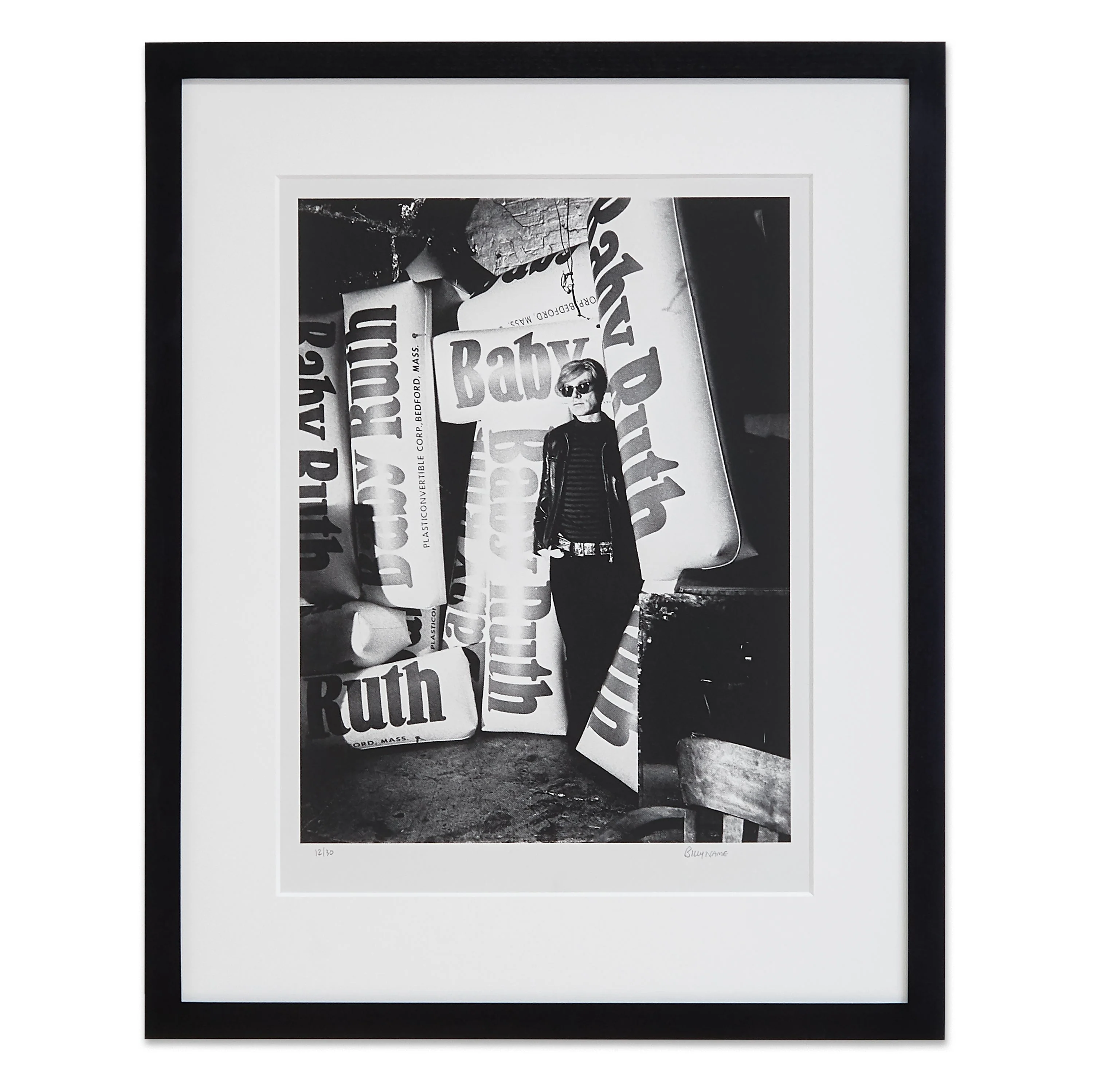 Billy Name: Andy Warhol with Inflatable Baby Ruth Bars / Silver Factory - Image 2