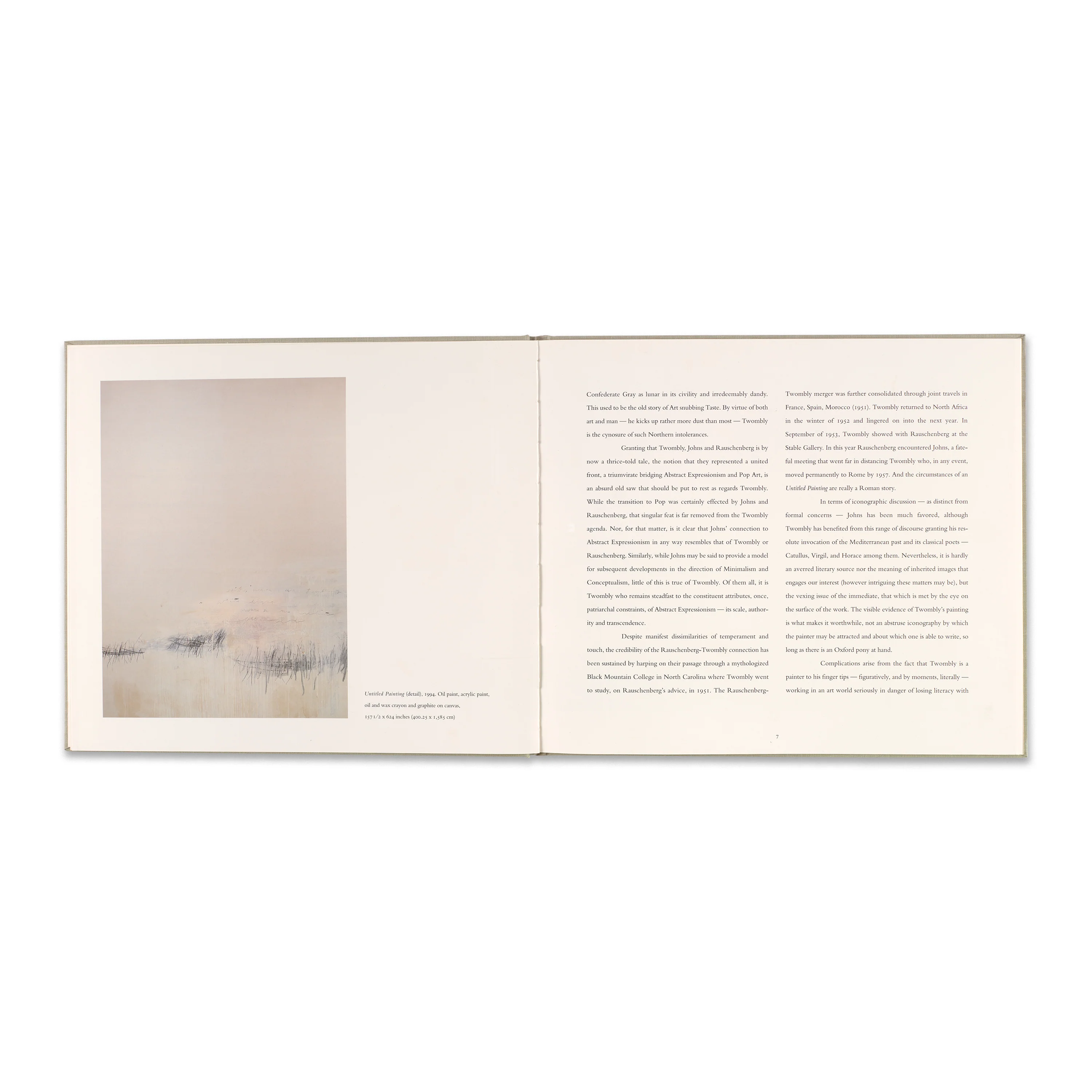 Cy Twombly: An Untitled Painting - Image 2
