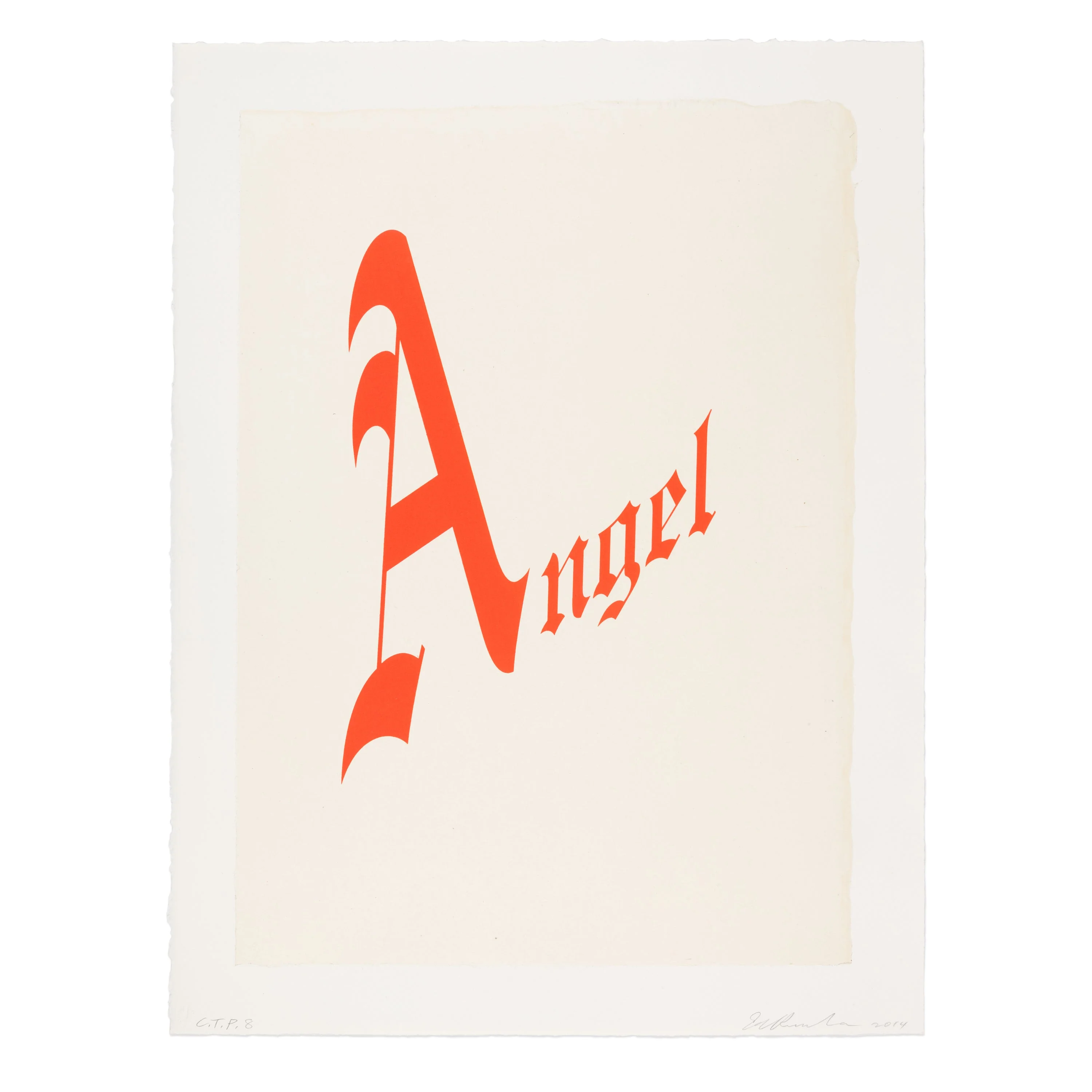 Ed Ruscha: Angel