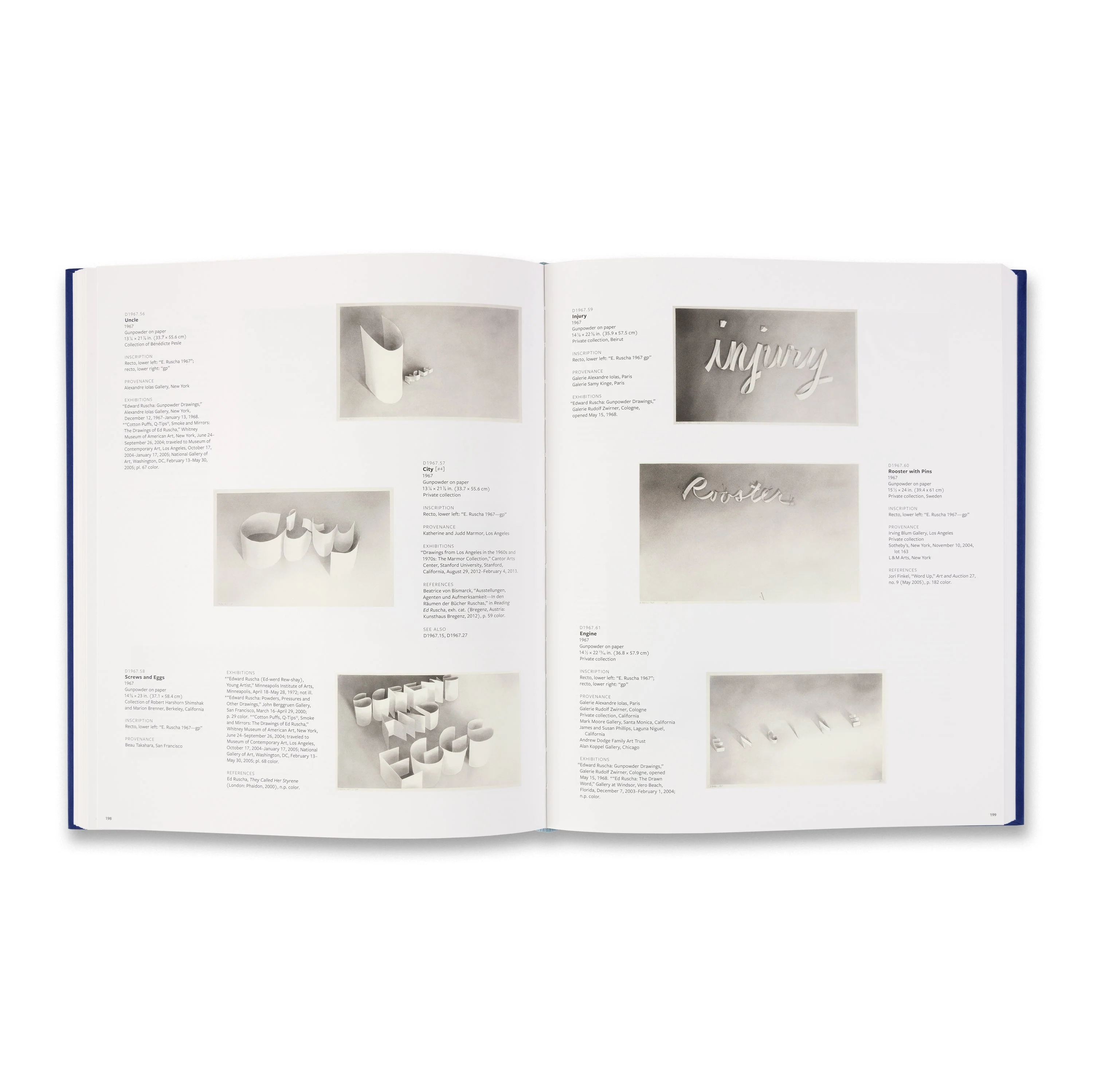 Edward Ruscha Catalogue Raisonné of the Works on Paper: Volume One, 1956–1976 - Image 3