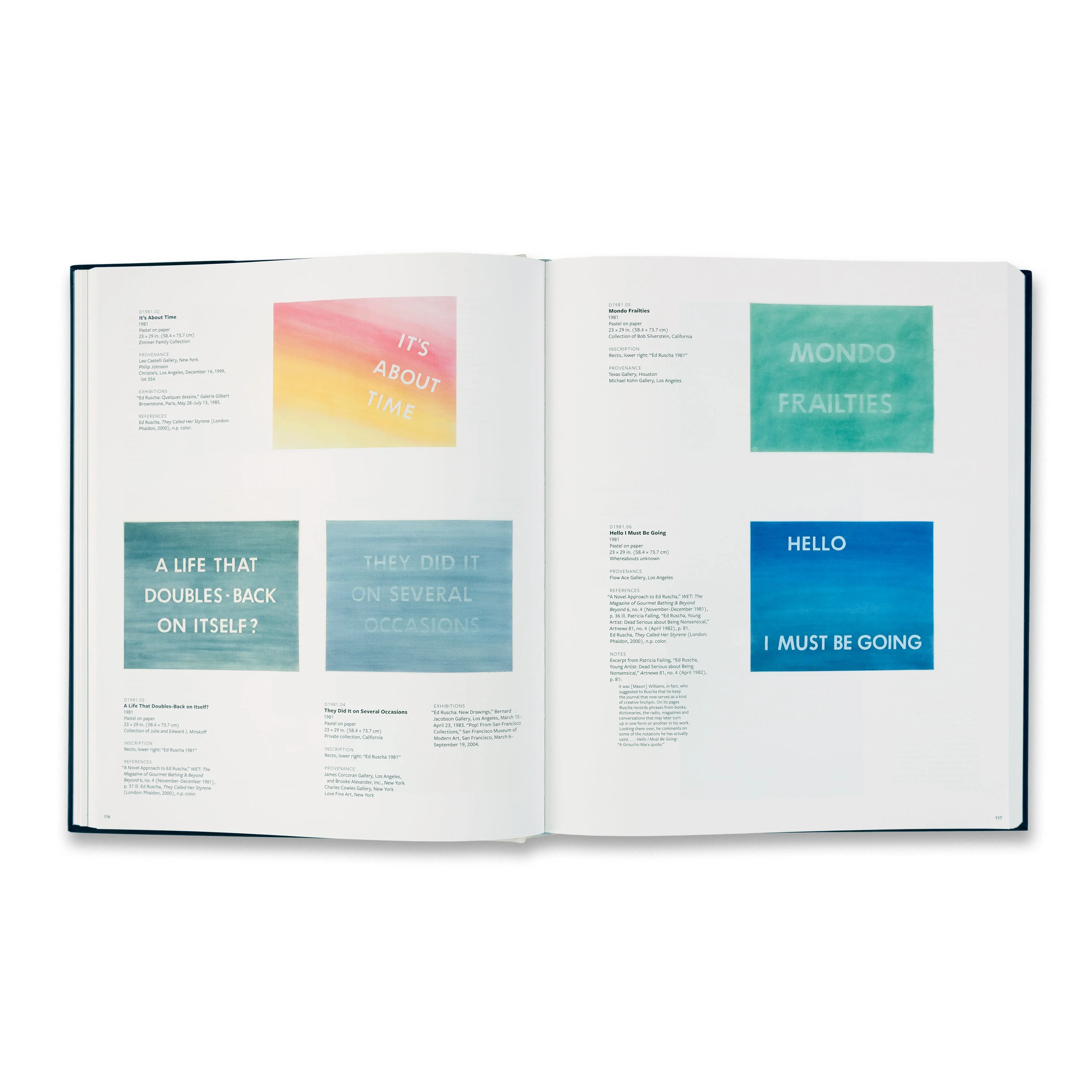Edward Ruscha Catalogue Raisonné of the Works on Paper: Volume Two, 1977–1997 - Image 3