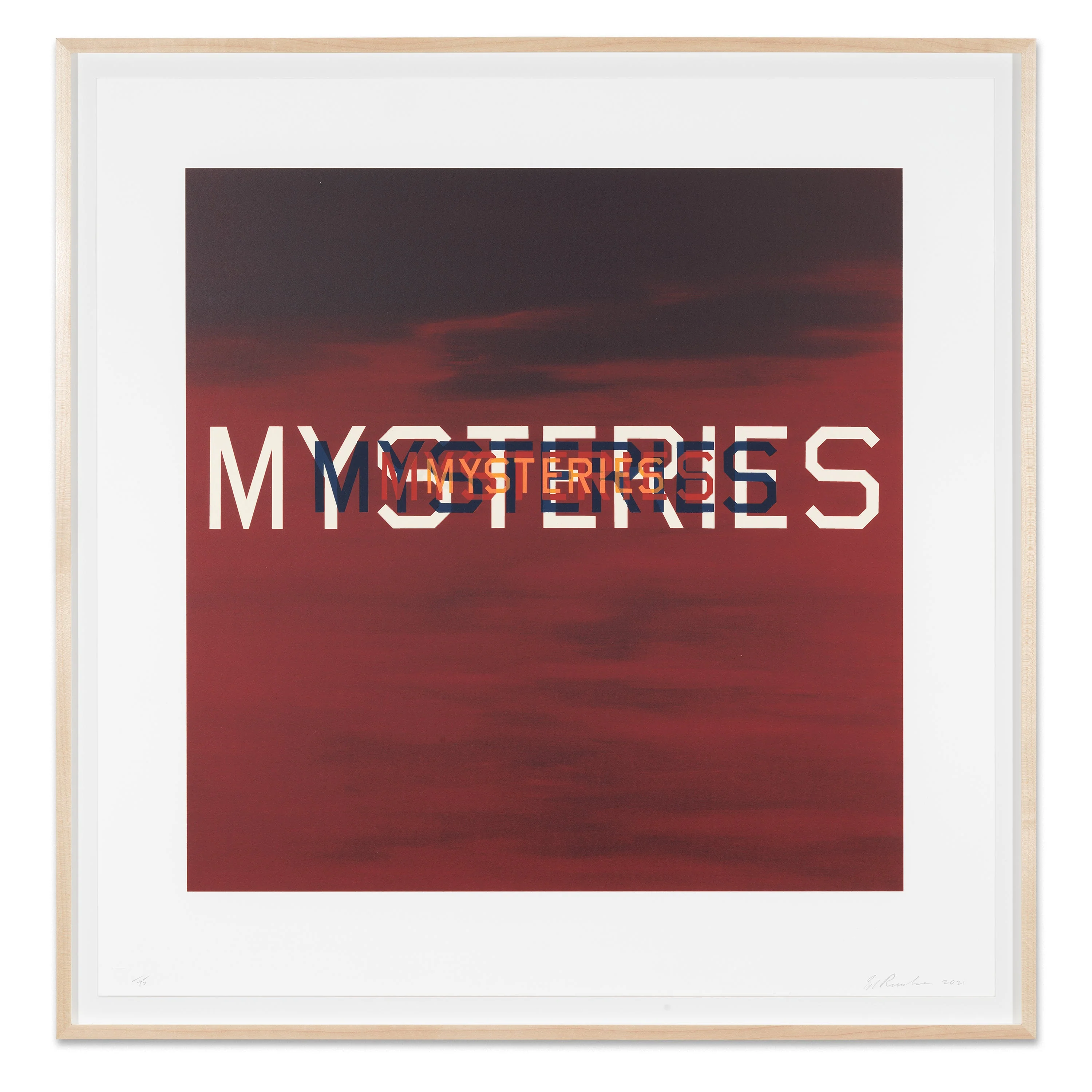 Ed Ruscha: Mysteries - Image 4