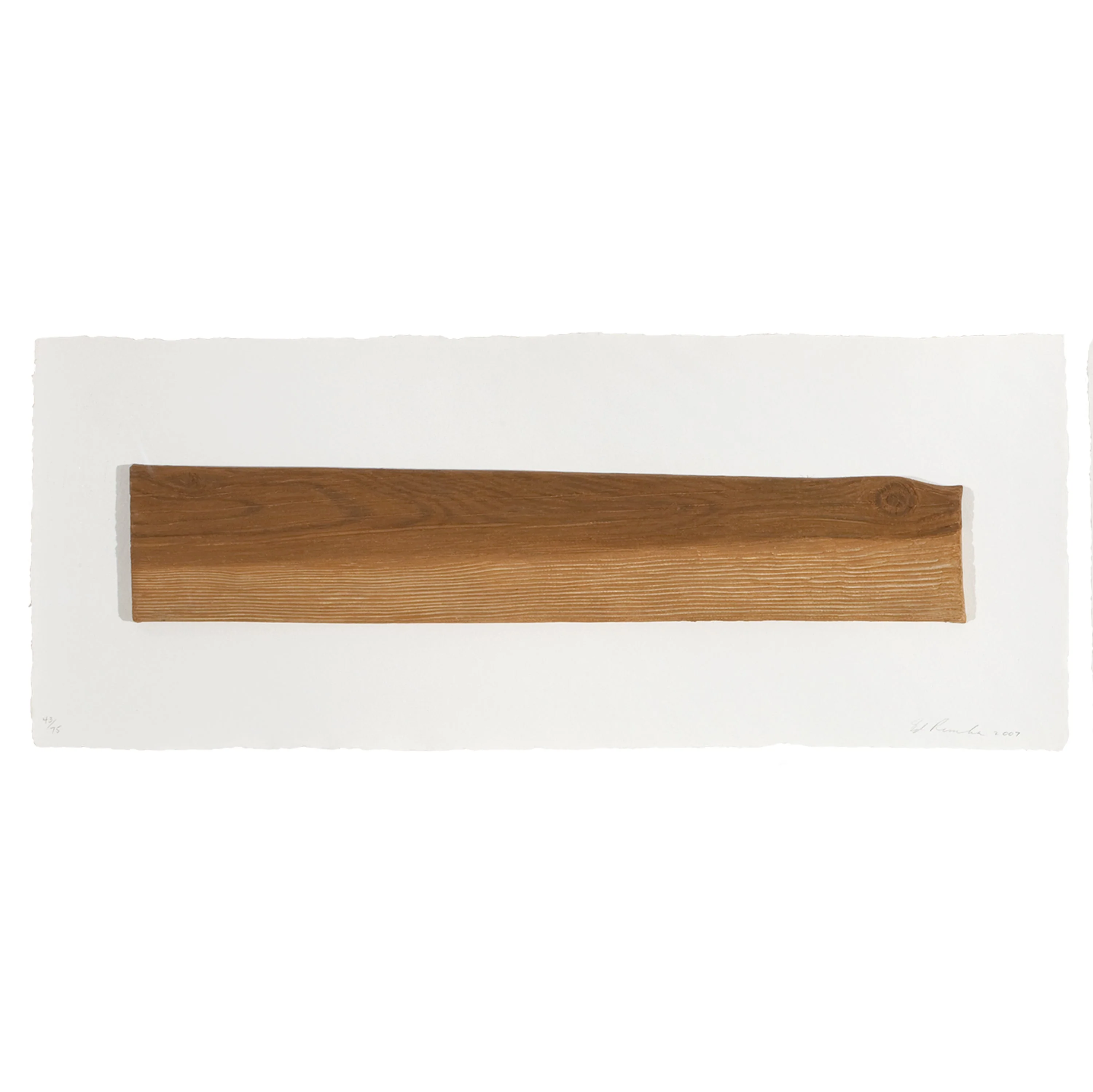 Ed Ruscha: New Wood, Old Wood - Image 2