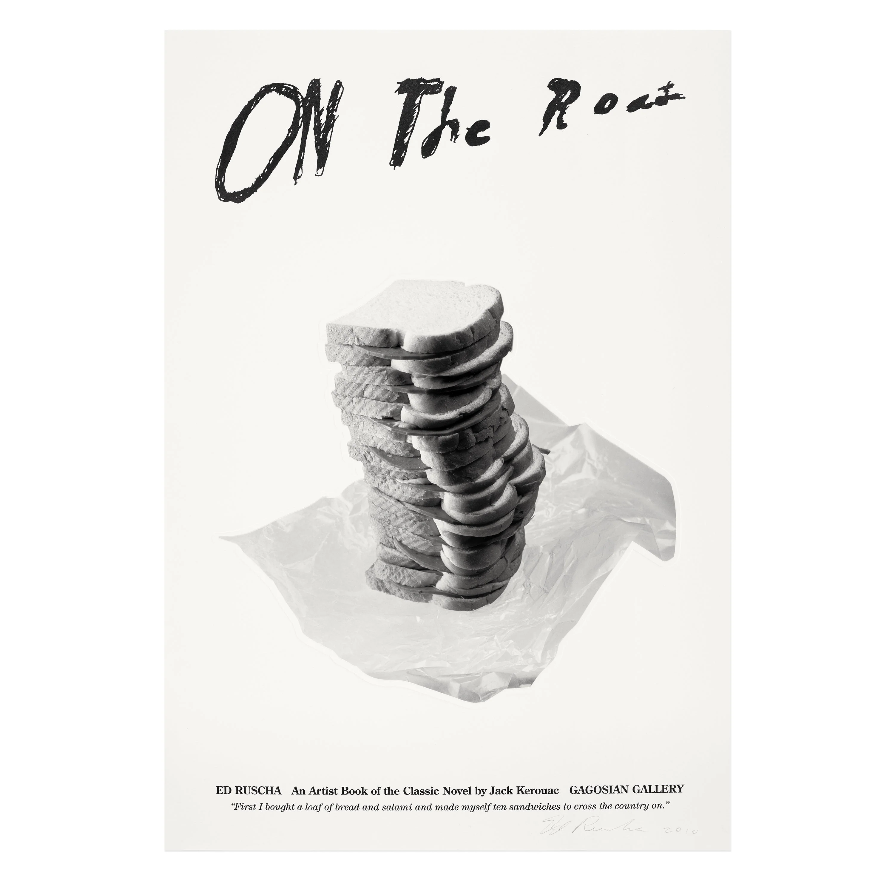 Ed Ruscha: On the Road: An Artist Book of the Classic Novel by Jack Kerouac - Image 6