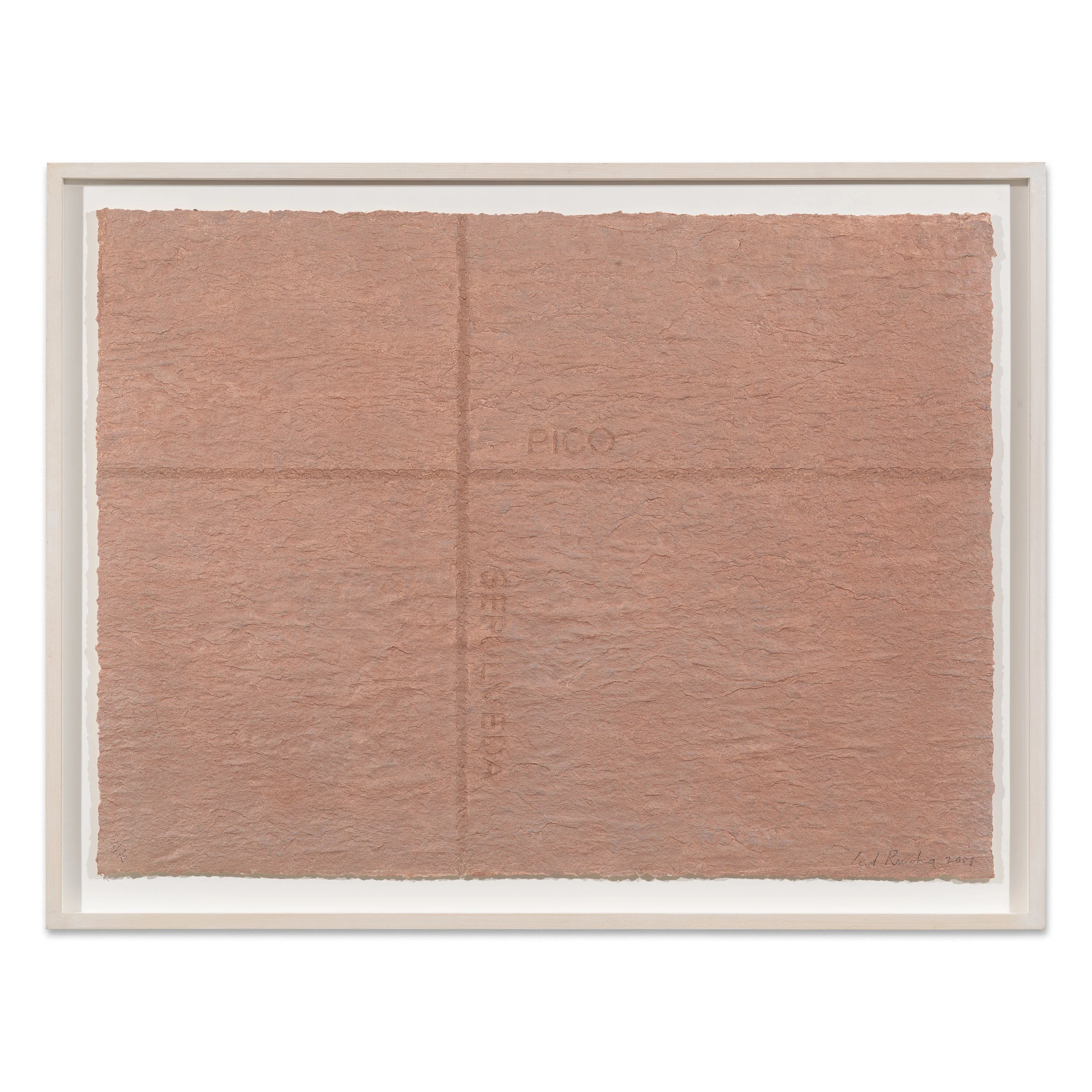 Ed Ruscha: Pico / Sepulveda - Image 3