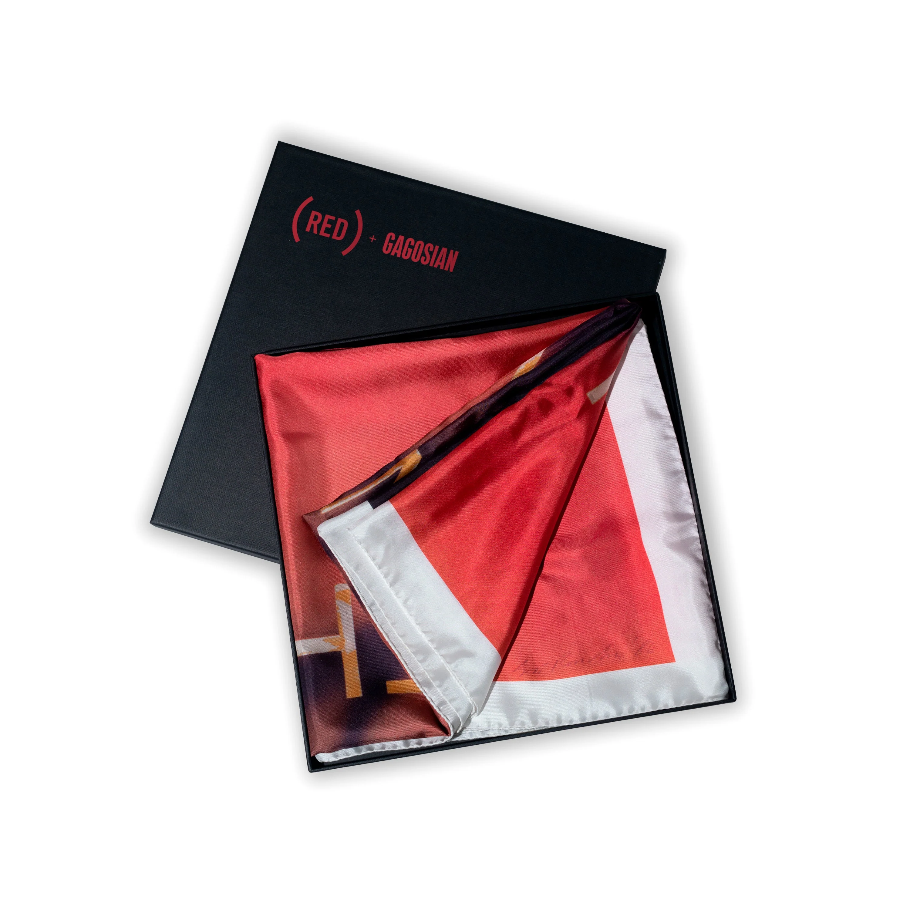 Ed Ruscha: Science Is Truth Found Out (RED)ITION Spring 2022 Scarf - Image 6