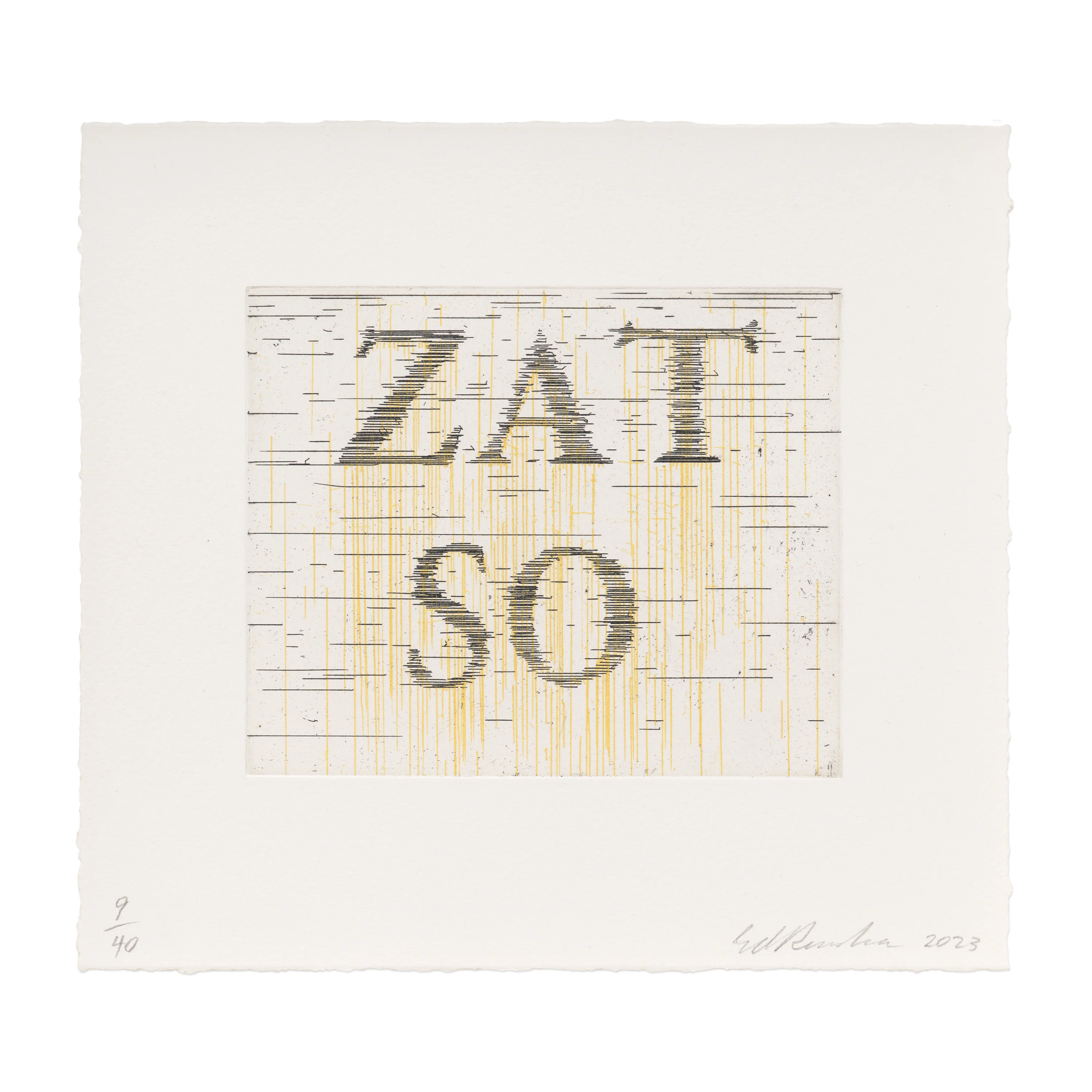 Ed Ruscha: Zat So