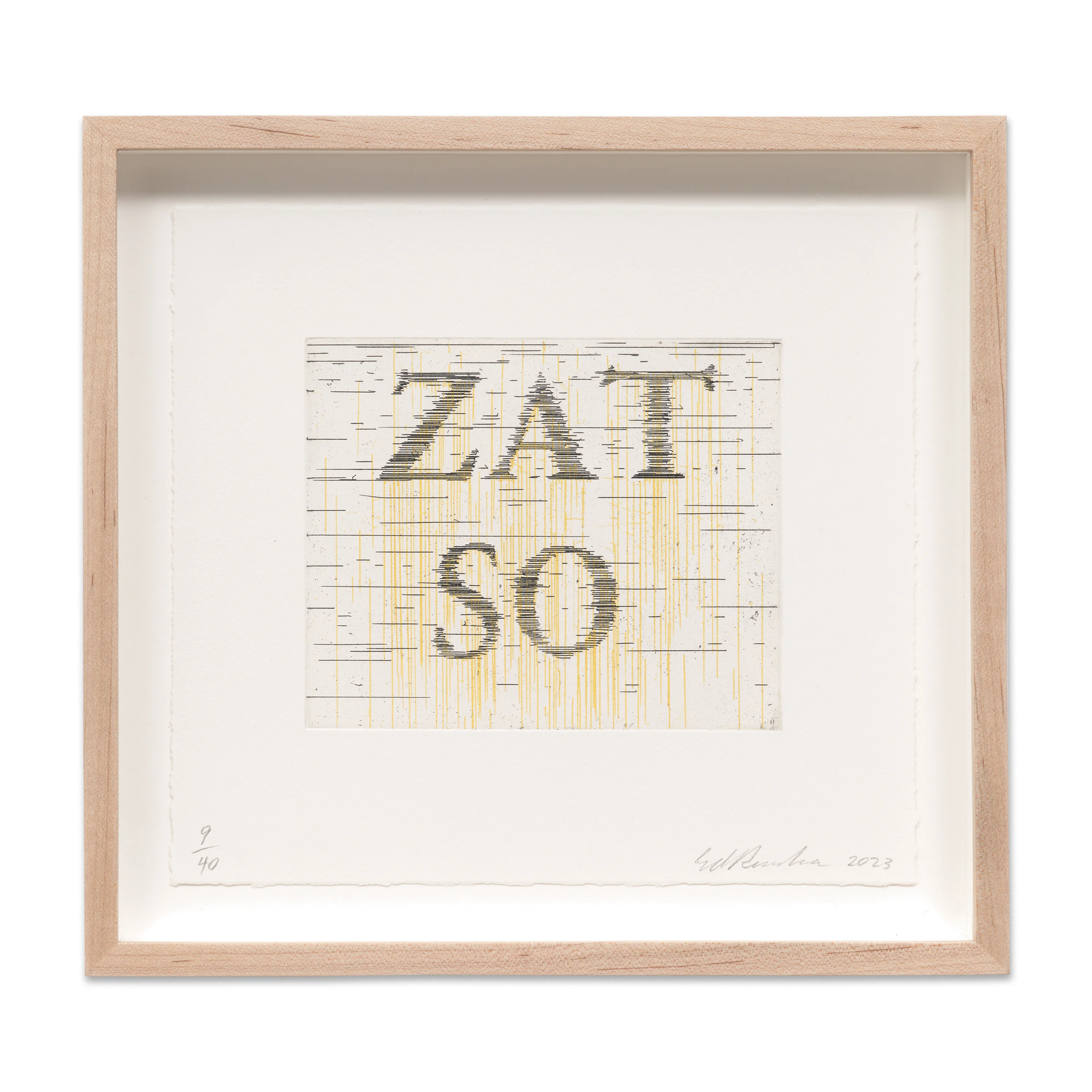 Ed Ruscha: Zat So - Image 2