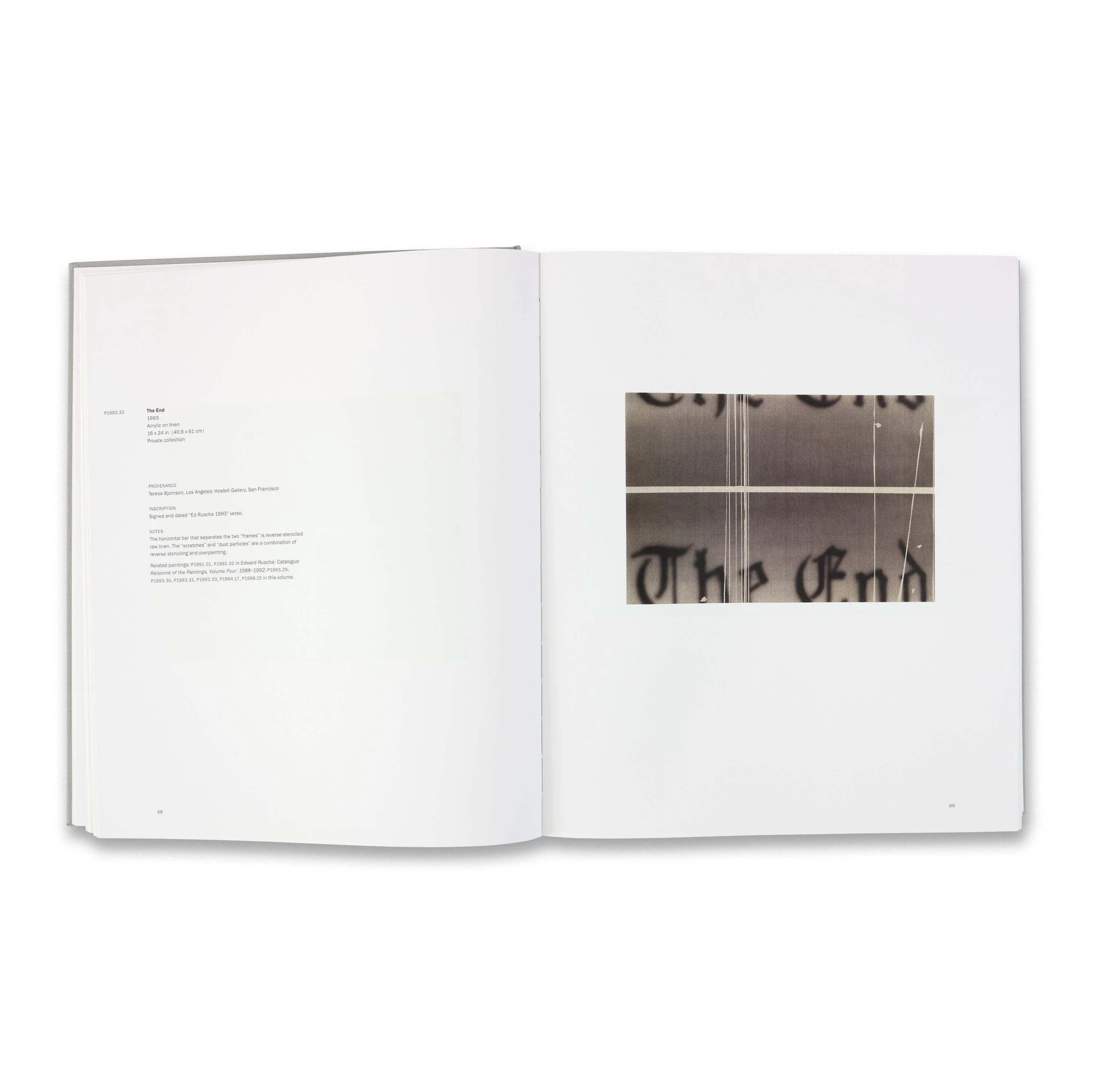 Edward Ruscha Catalogue Raisonné of the Paintings: Volume Five, 1993–1997 - Image 3