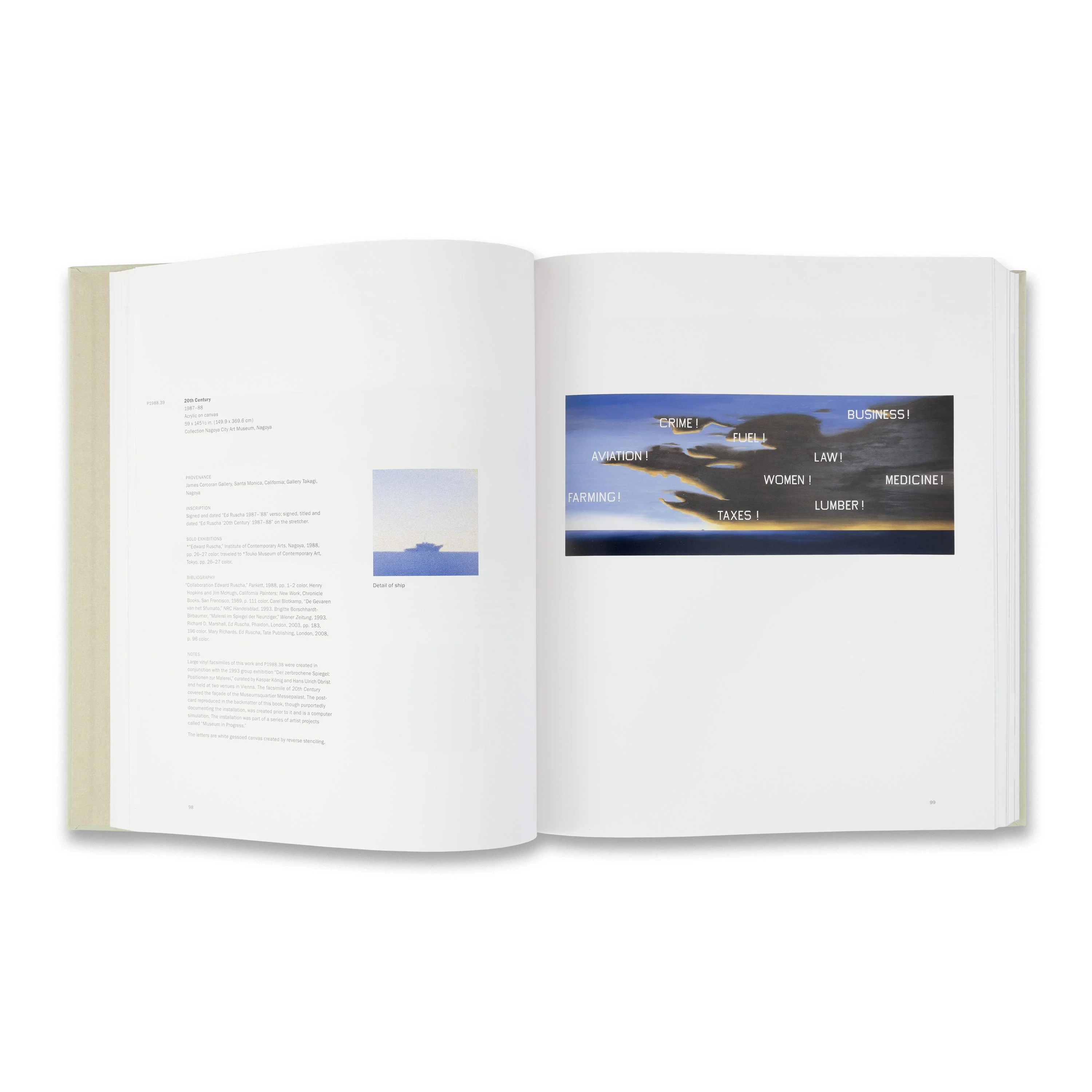 Edward Ruscha Catalogue Raisonné of the Paintings: Volume Four, 1988–1992 - Image 2