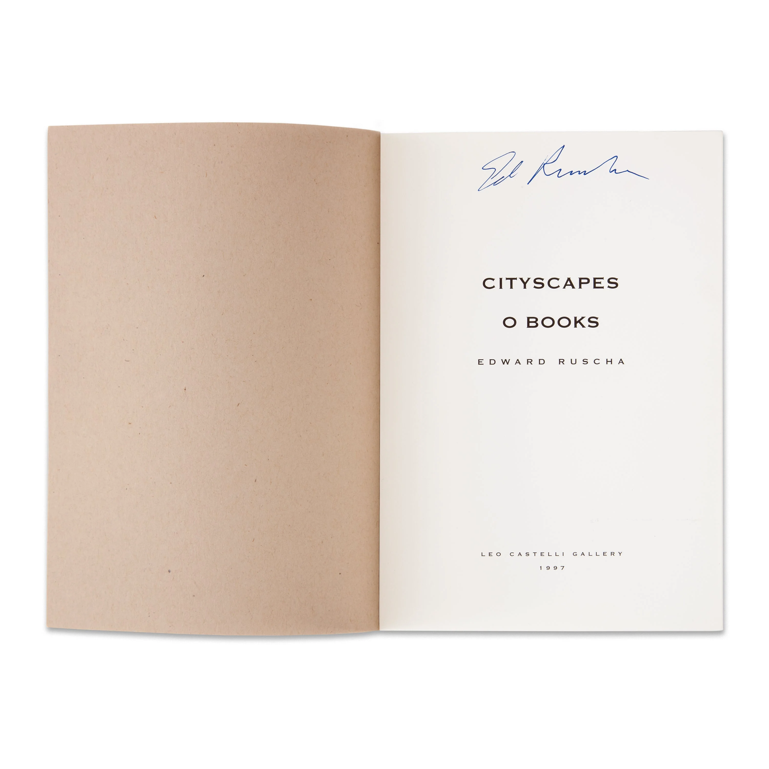 Edward Ruscha: Cityscapes / O Books - Image 2