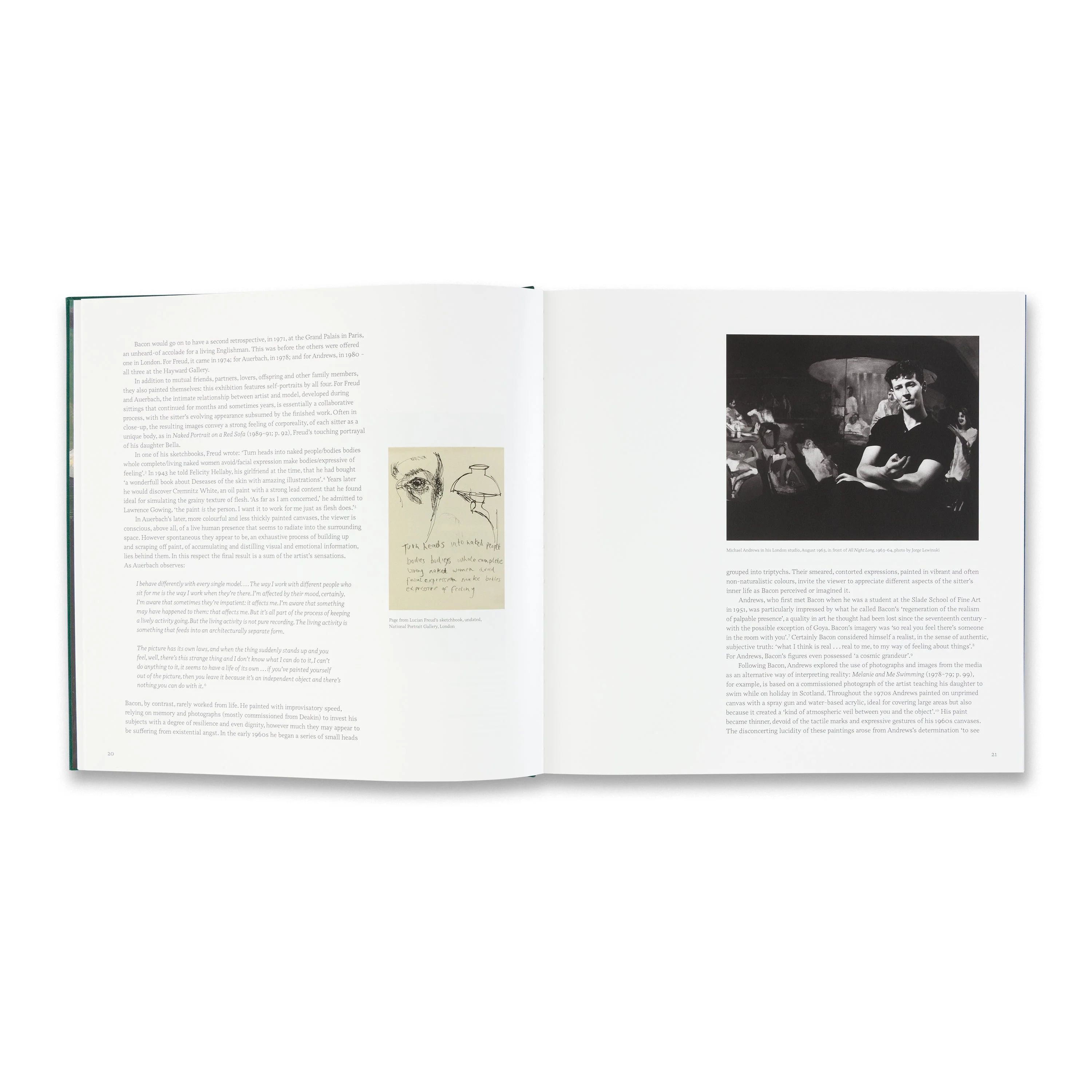 Friends and Relations: Lucian Freud, Francis Bacon, Frank Auerbach, Michael Andrews - Image 3