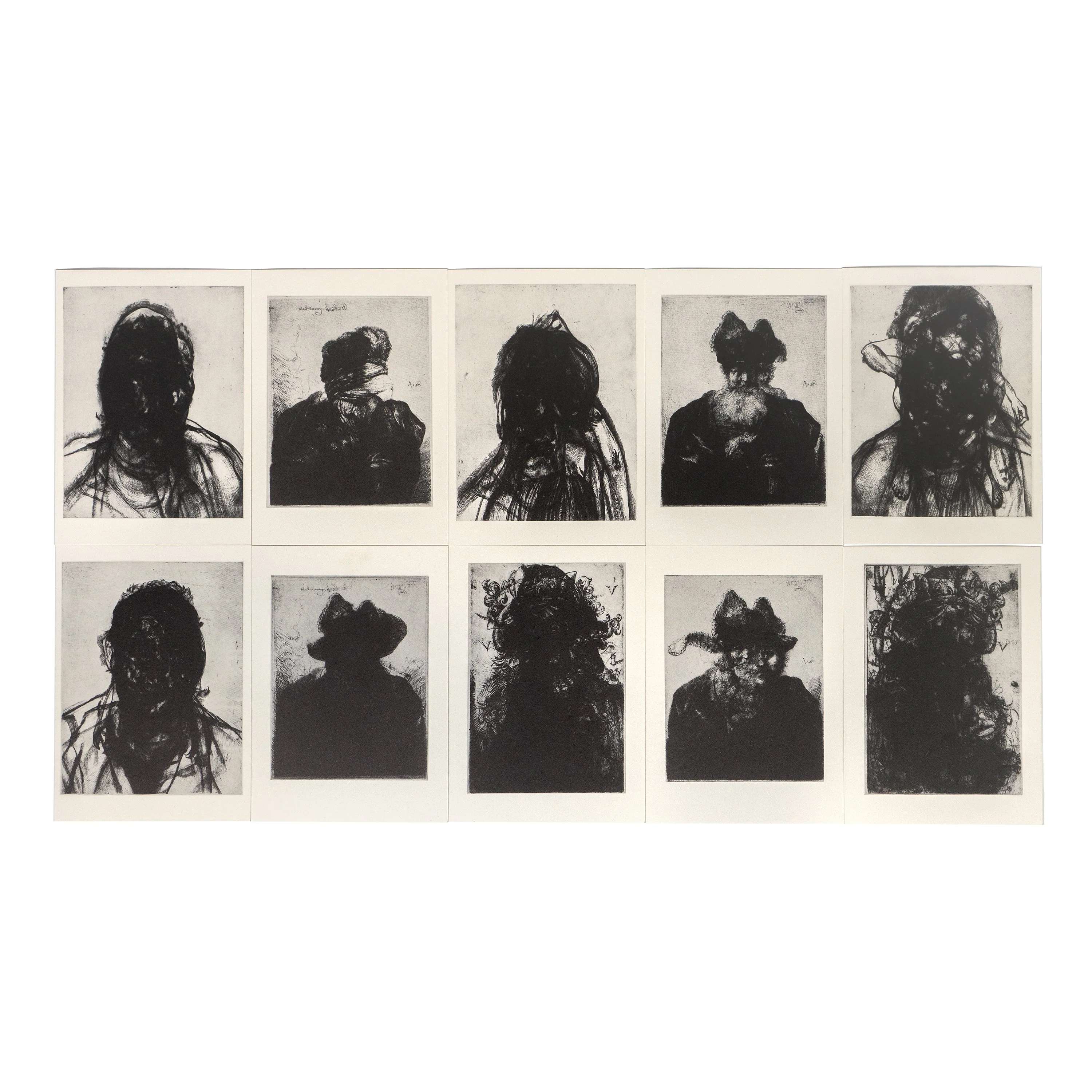 Glenn Brown: Etchings and Sculpture Notecard Set - Image 4