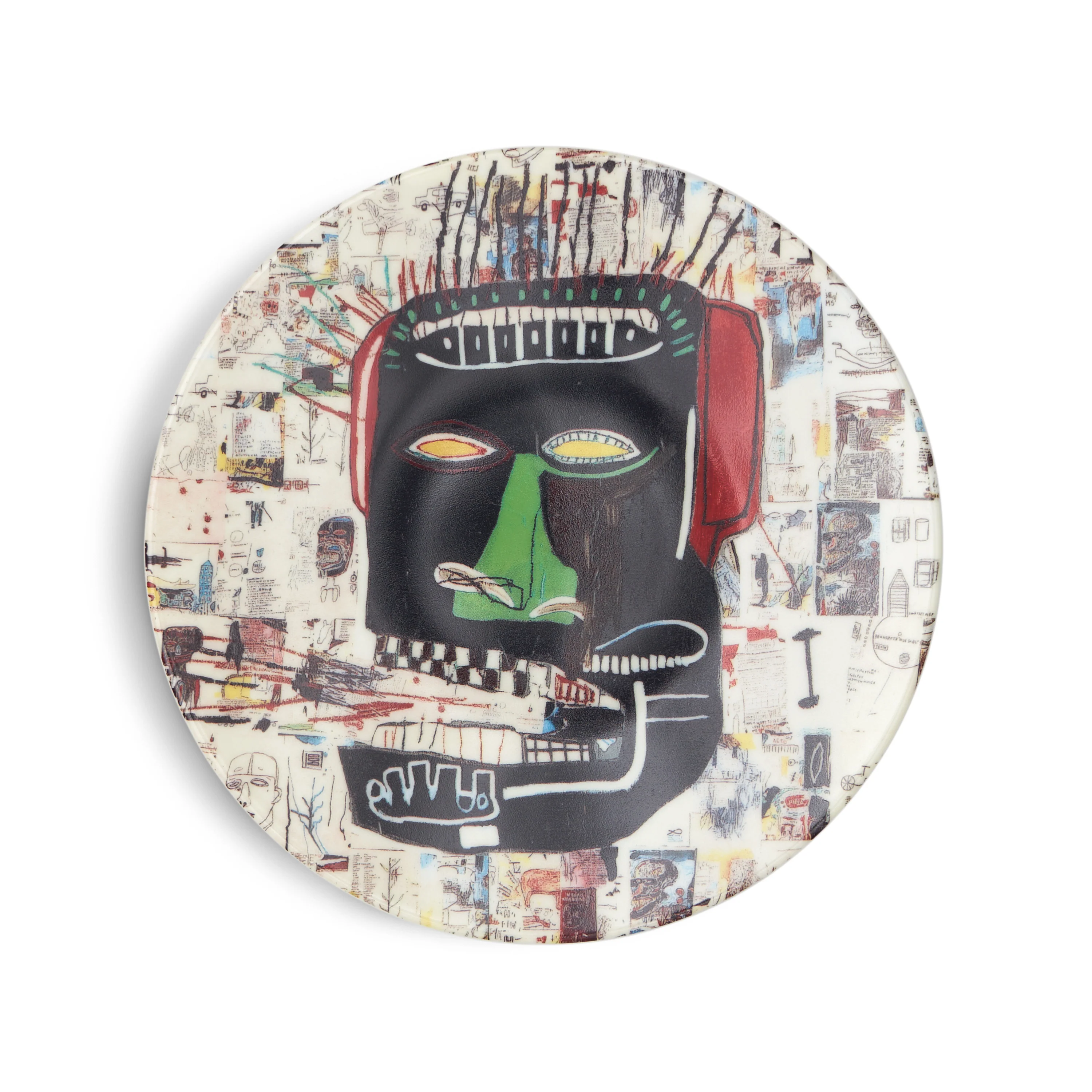 Jean-Michel Basquiat: Glenn Plate