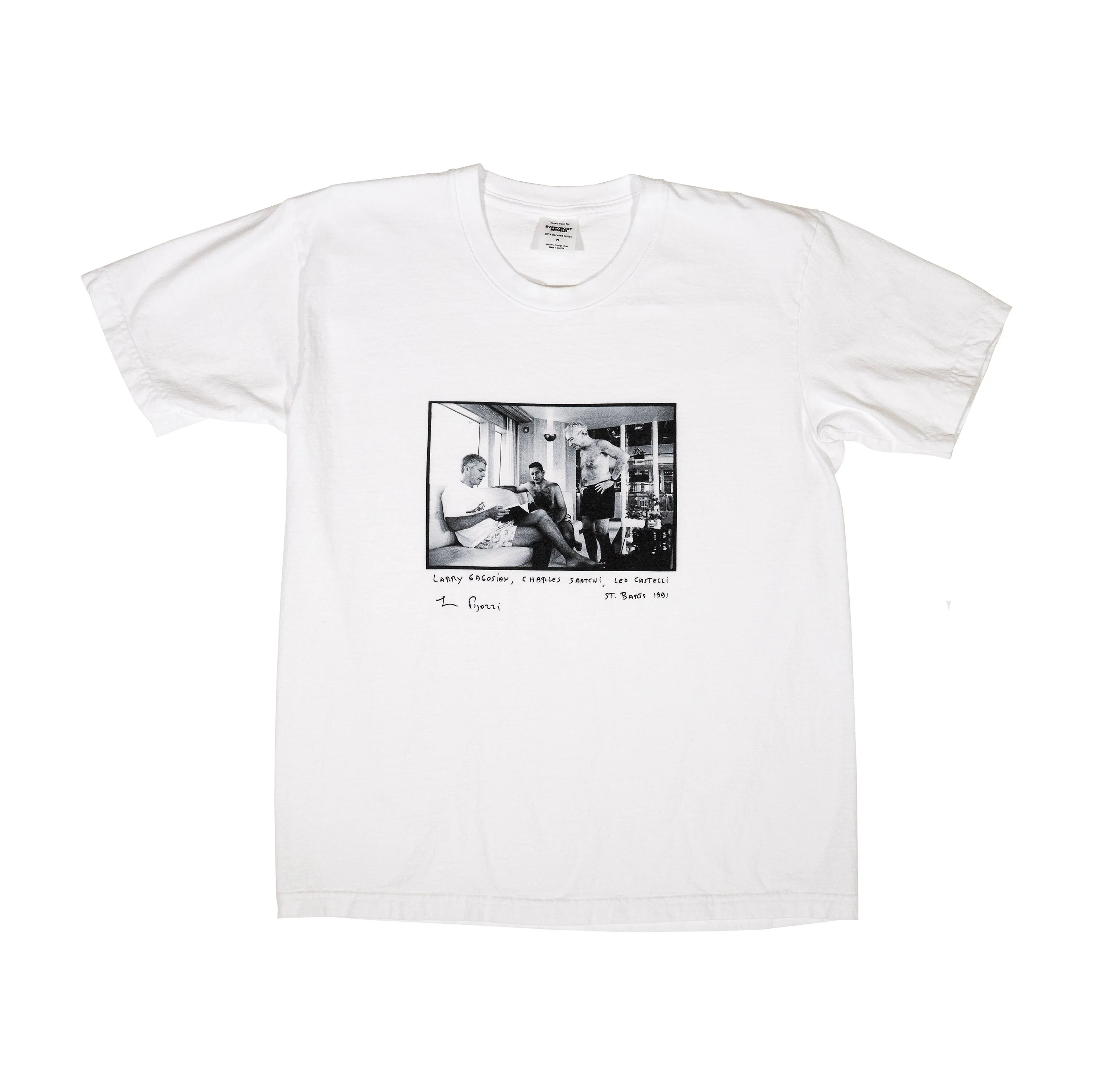 Jean Pigozzi × £UV: Saint Barthélemy T-shirt