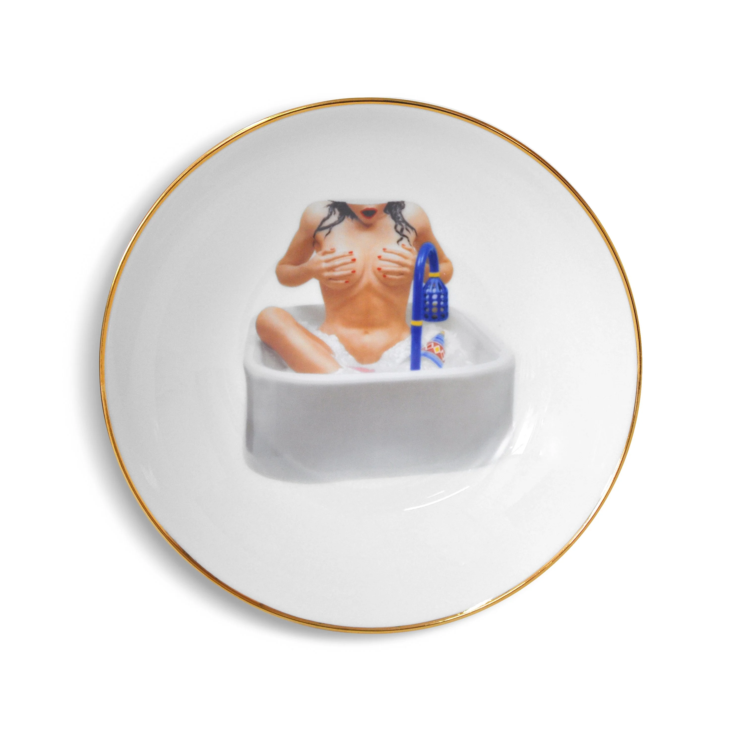 Jeff Koons: Banality Series Bread and Butter Plates - Image 4