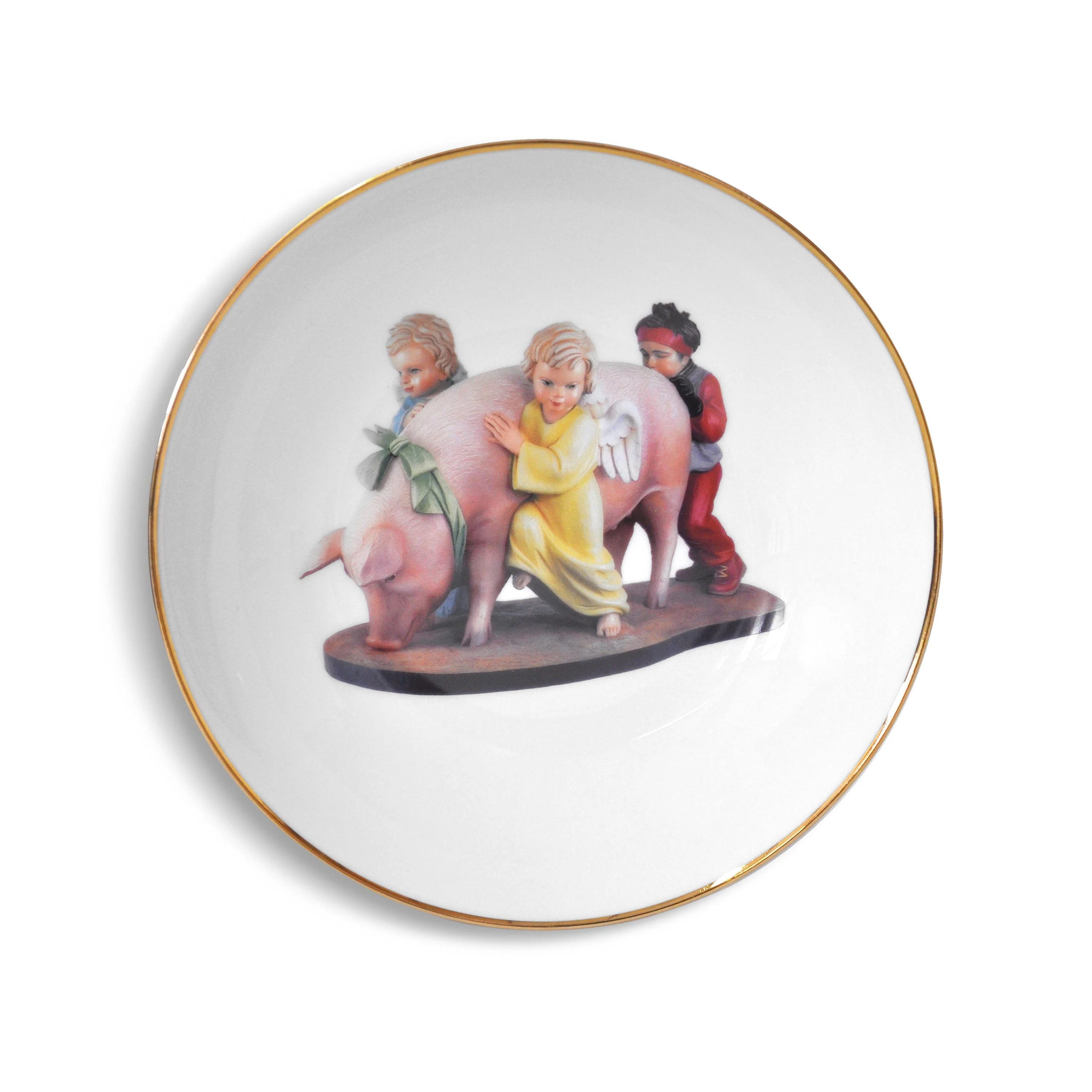 Jeff Koons: Banality Series Bread and Butter Plates - Image 6