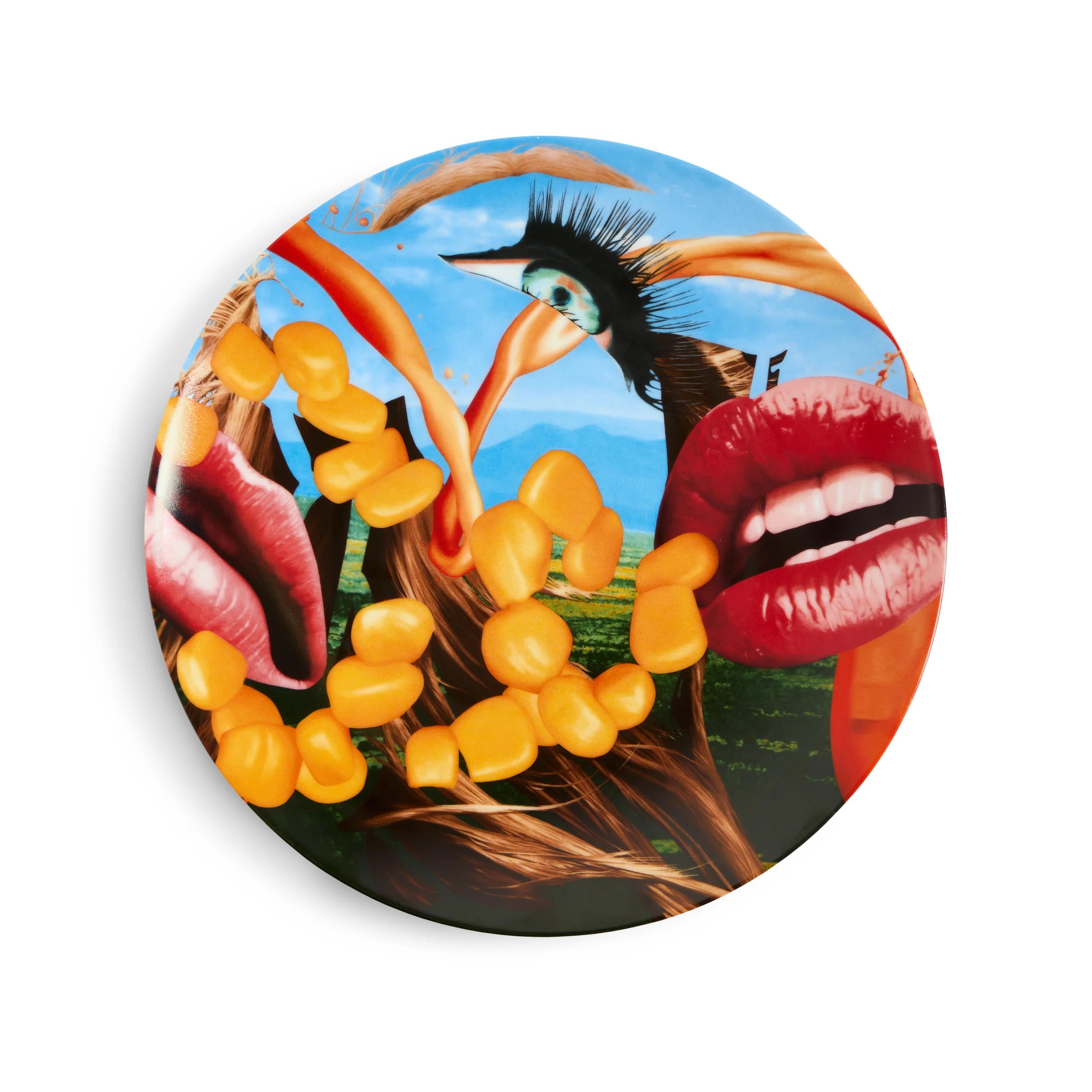Jeff Koons: Lips Plate