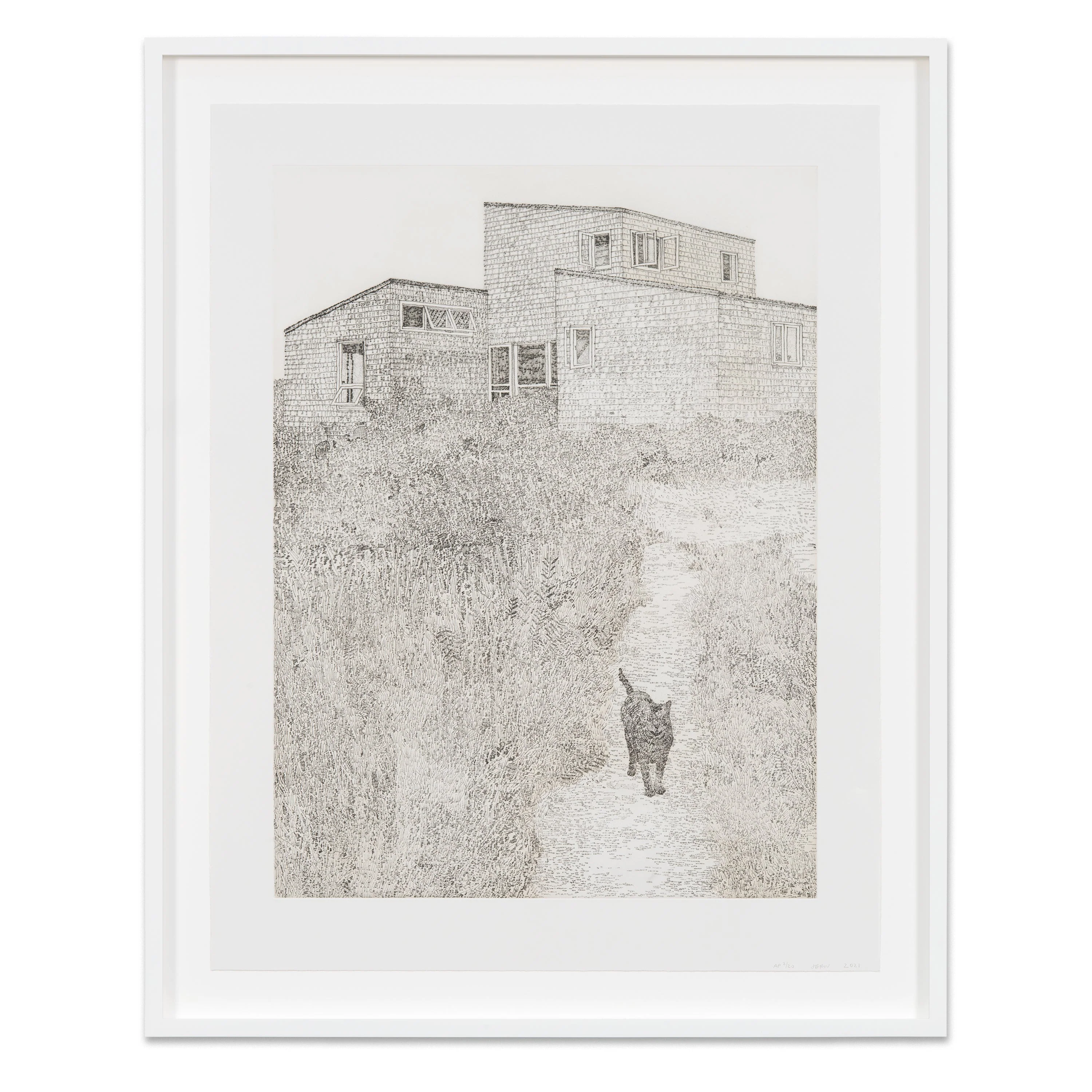 Jonas Wood: C.M.Z. House on M.V. with Ptolemy - Image 3