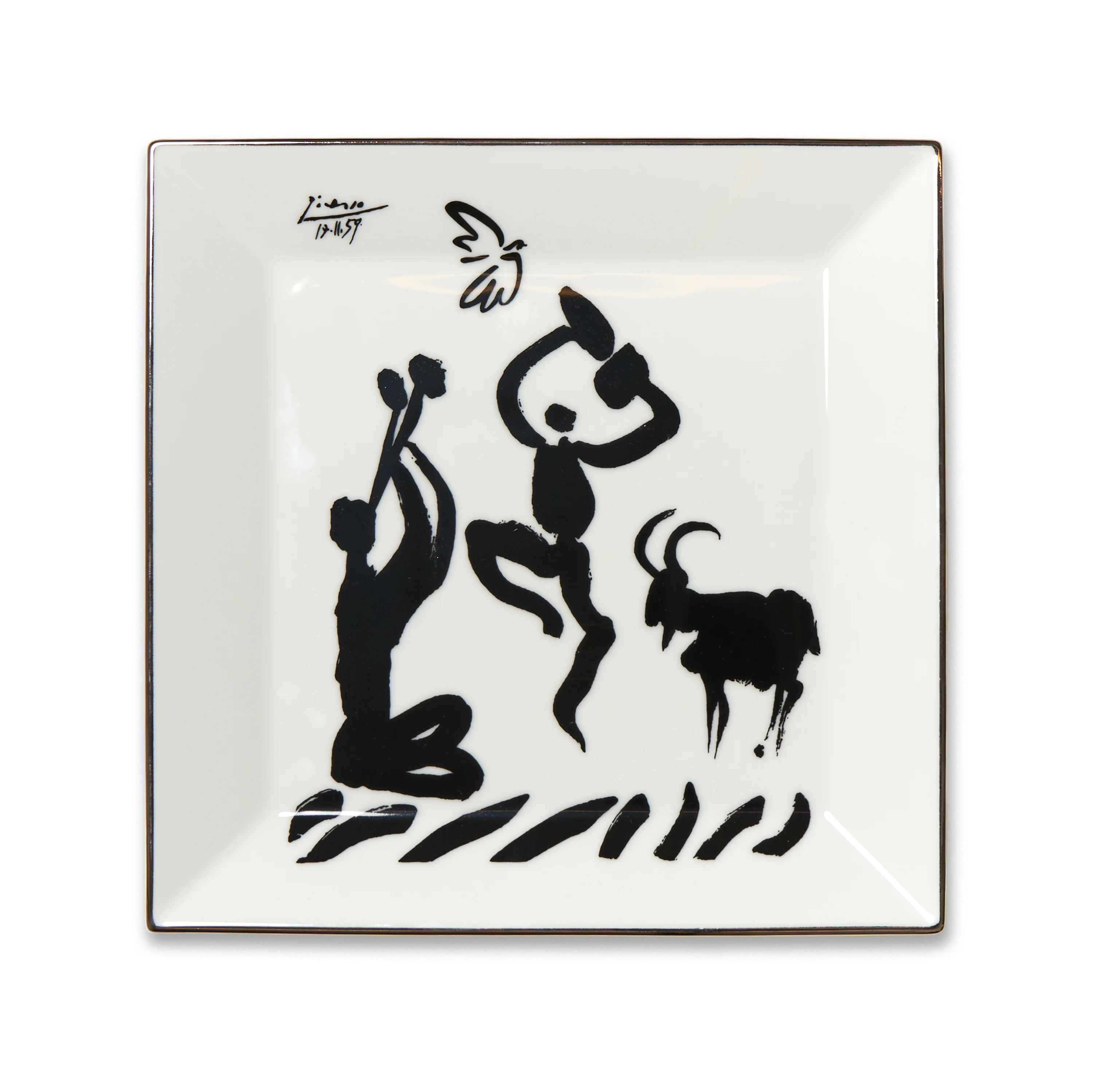Pablo Picasso: Dancer and Musician Plate