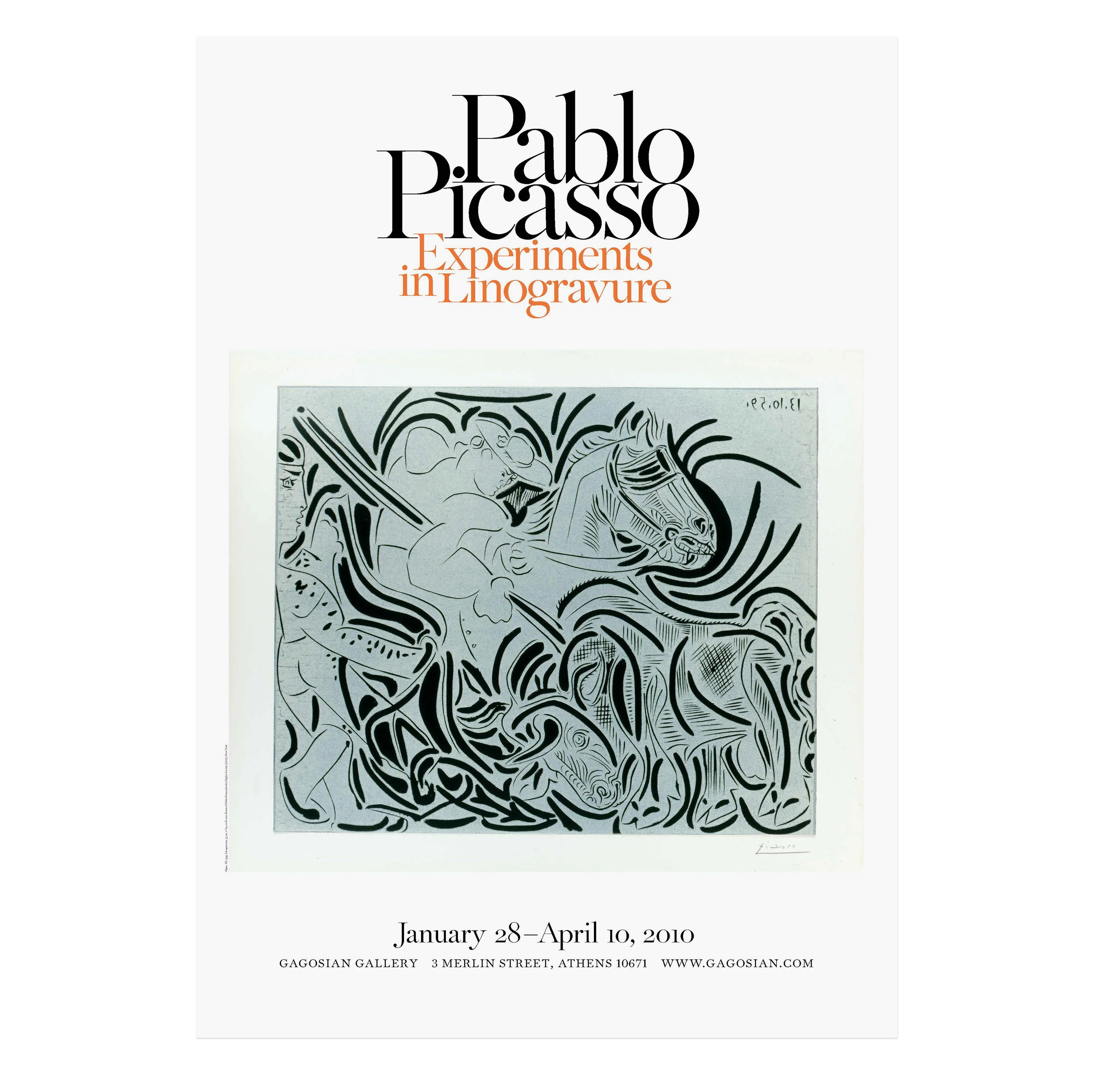 Pablo Picasso: Experiments in Linogravure