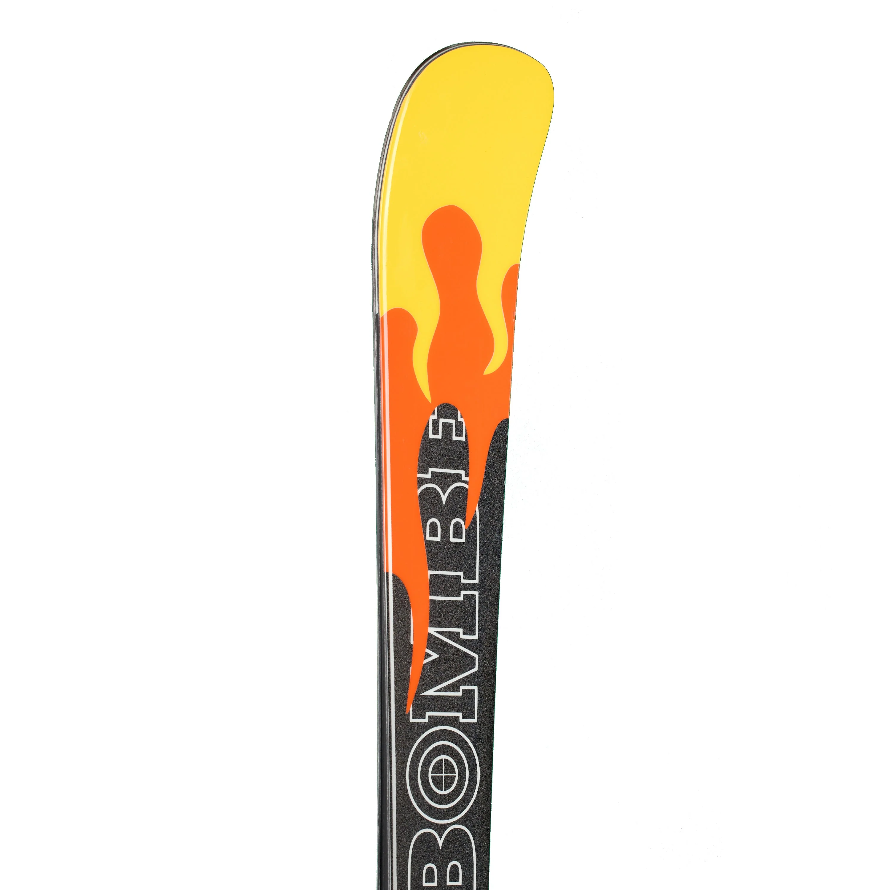 Piero Golia × Bomber: All Mountain 78 Fireflyer Black Heat Skis - Image 2