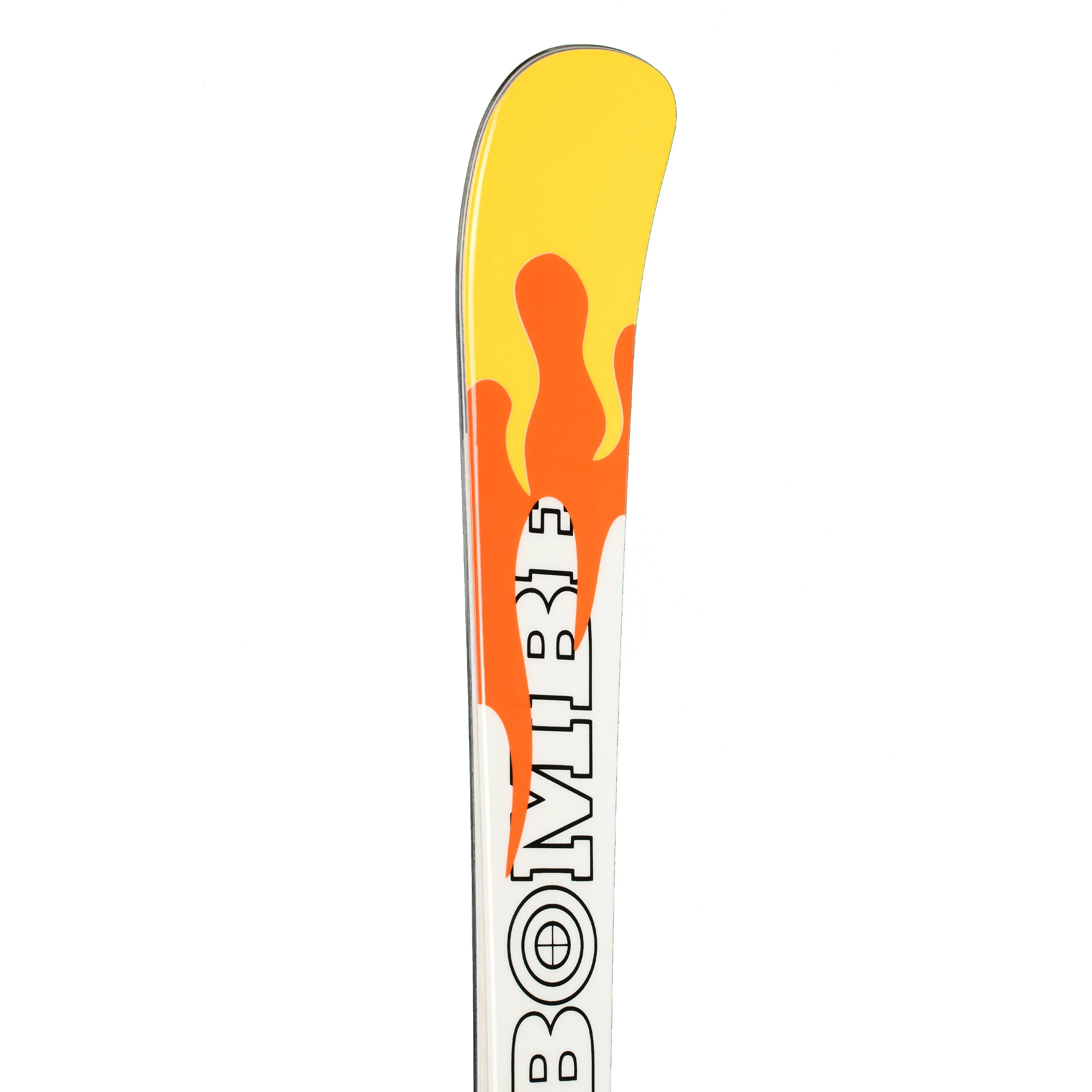 Piero Golia × Bomber: All Mountain 78 Fireflyer Ice Hot Skis - Image 2