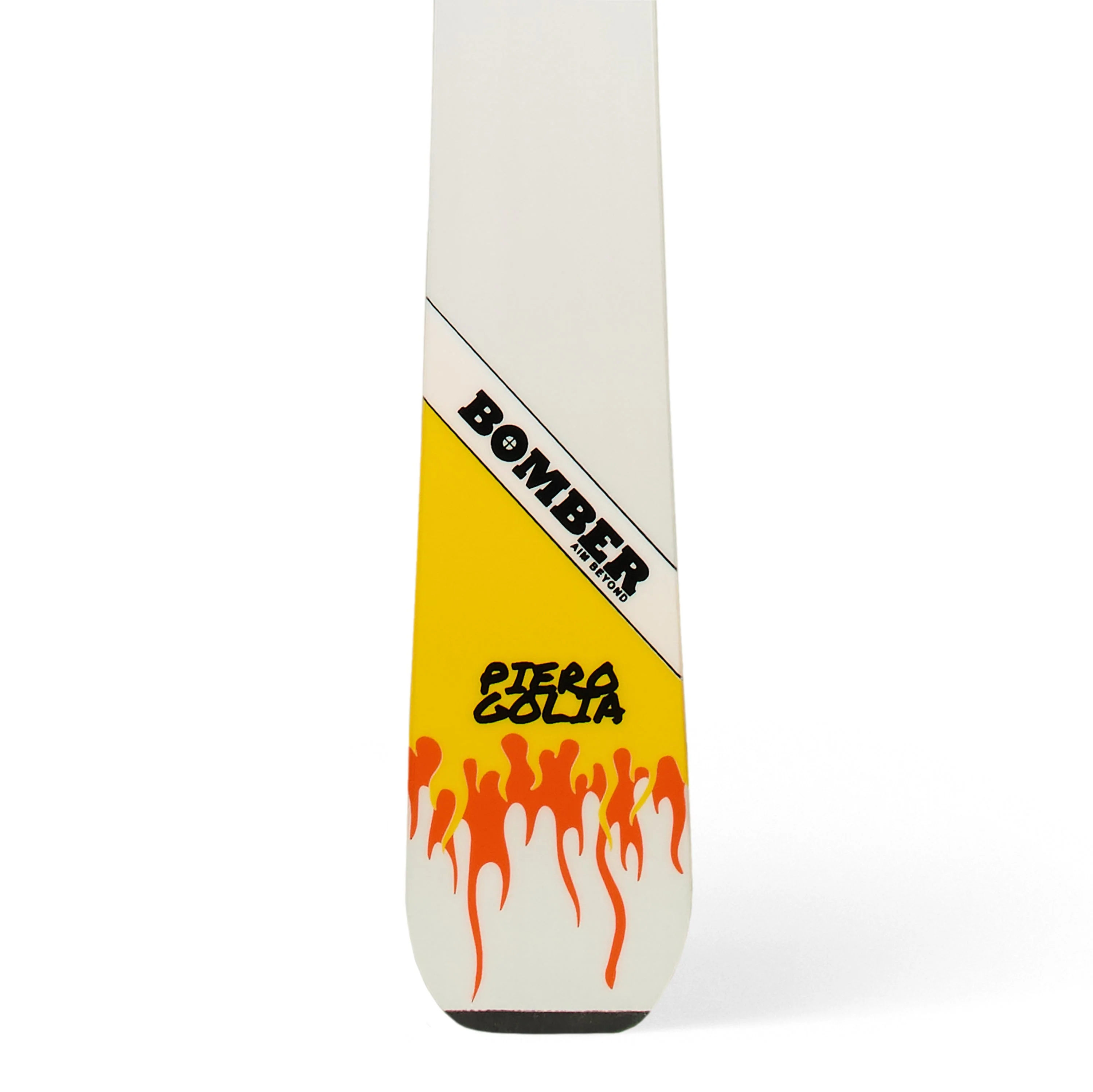 Piero Golia × Bomber: All Mountain 78 Fireflyer Ice Hot Skis - Image 3
