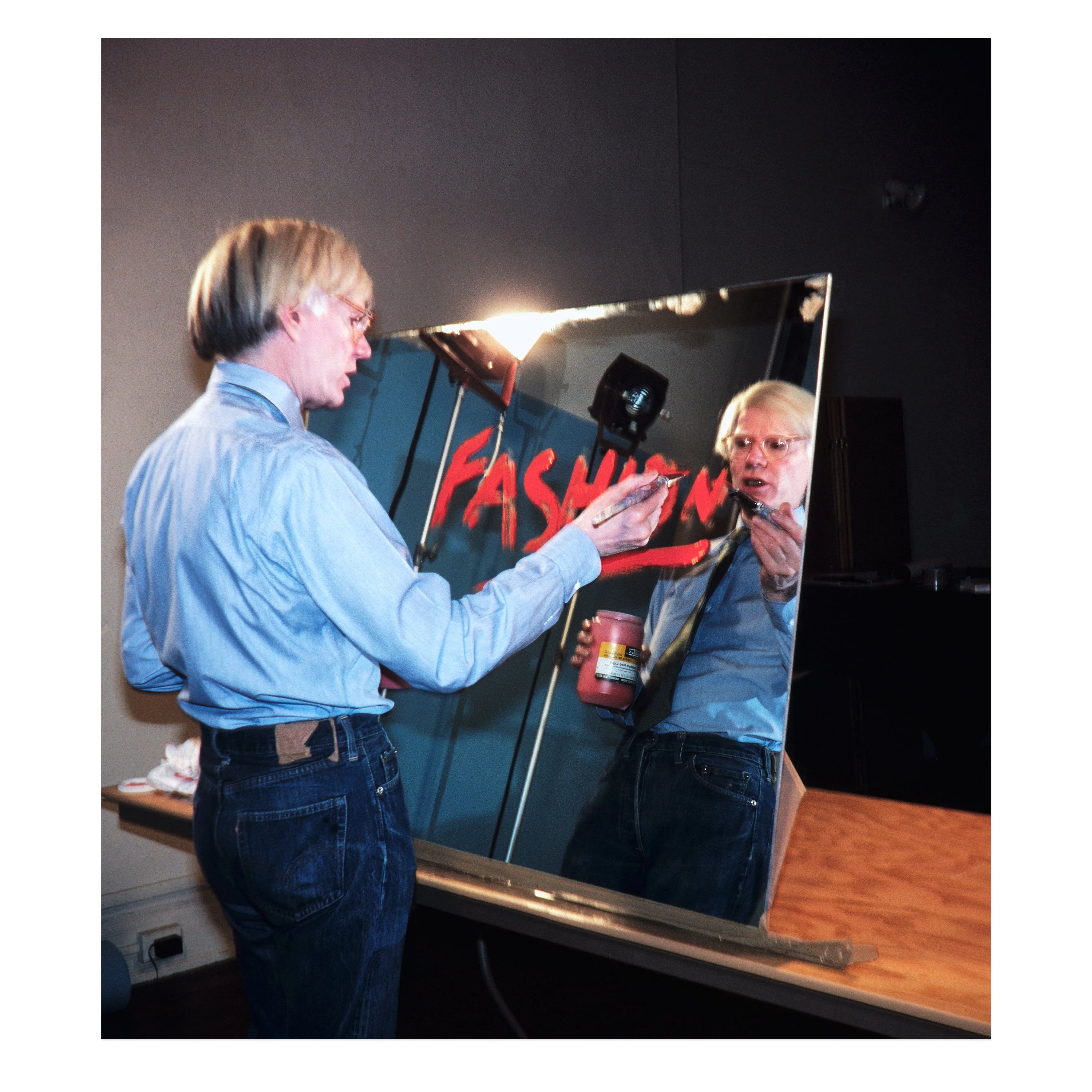Ronnie Cutrone: Andy Warhol Painting “Fashion” I
