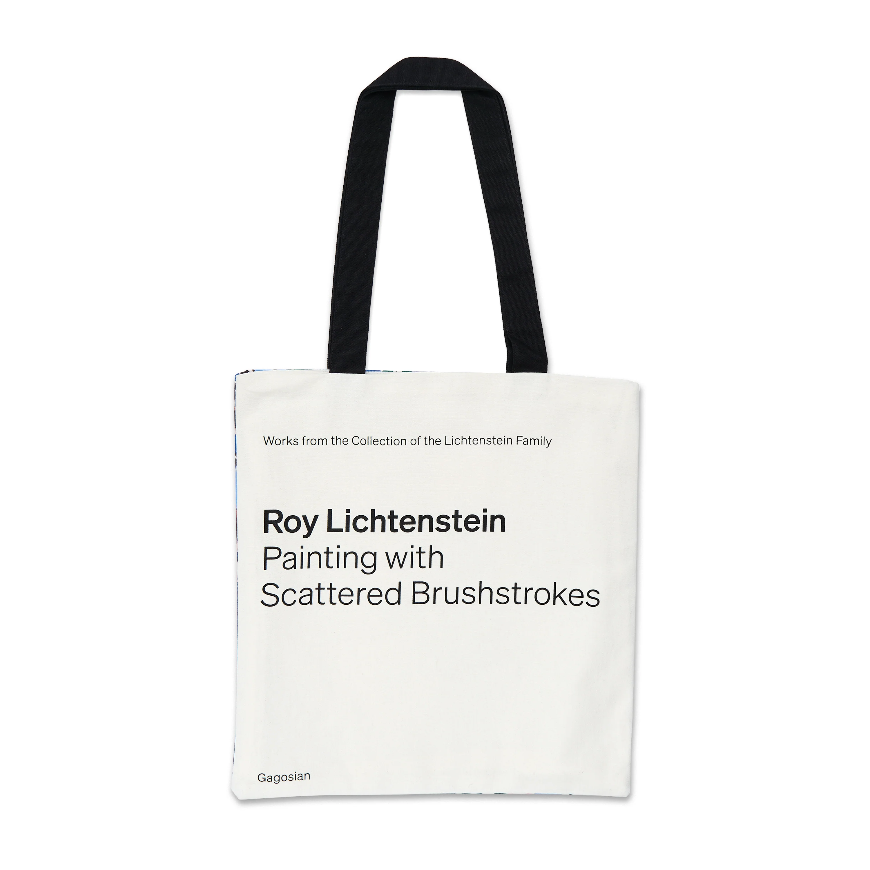 Roy Lichtenstein: Painting with Scattered Brushstrokes Tote Bag - Image 2