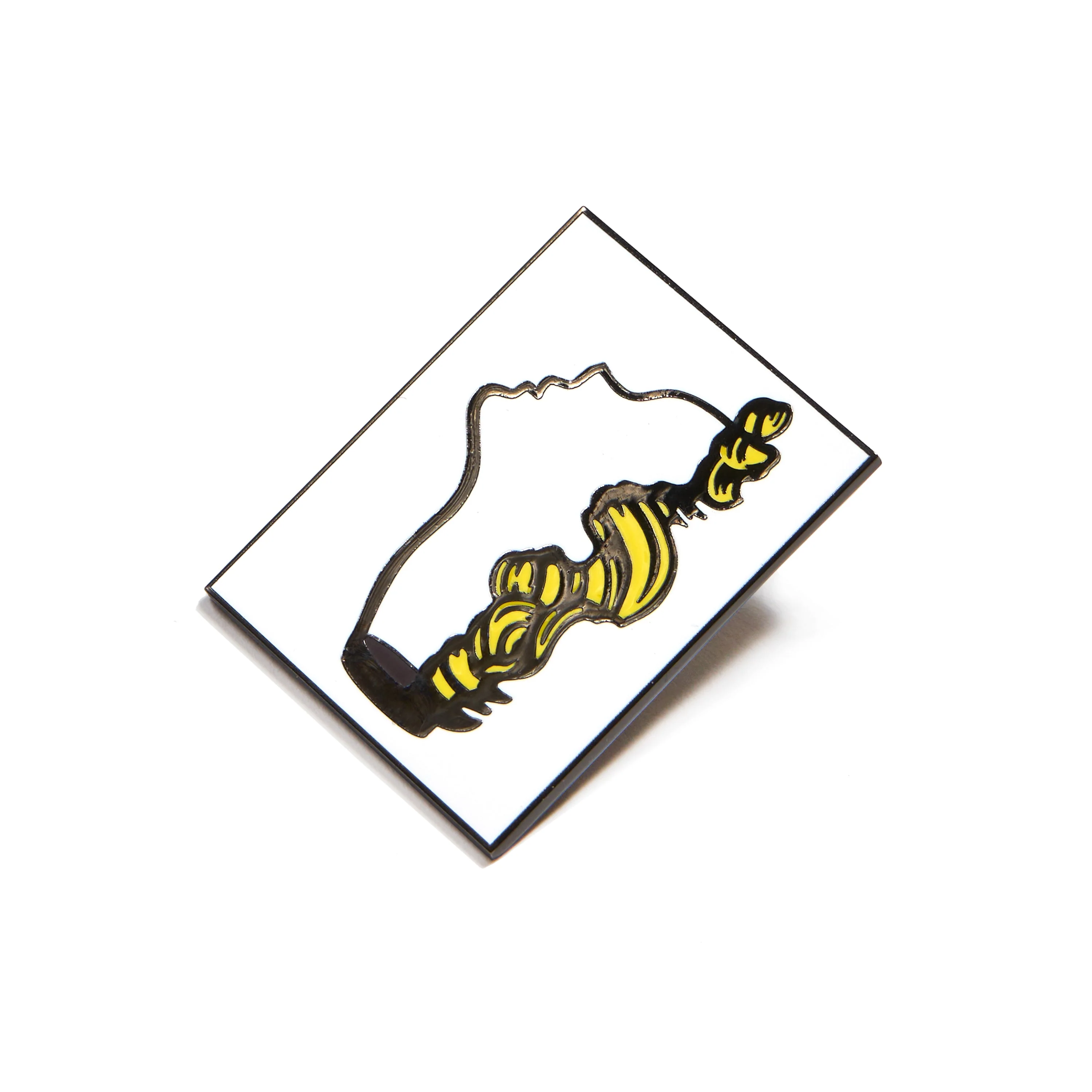 Roy Lichtenstein: Profile Head Enamel Pin - Image 2