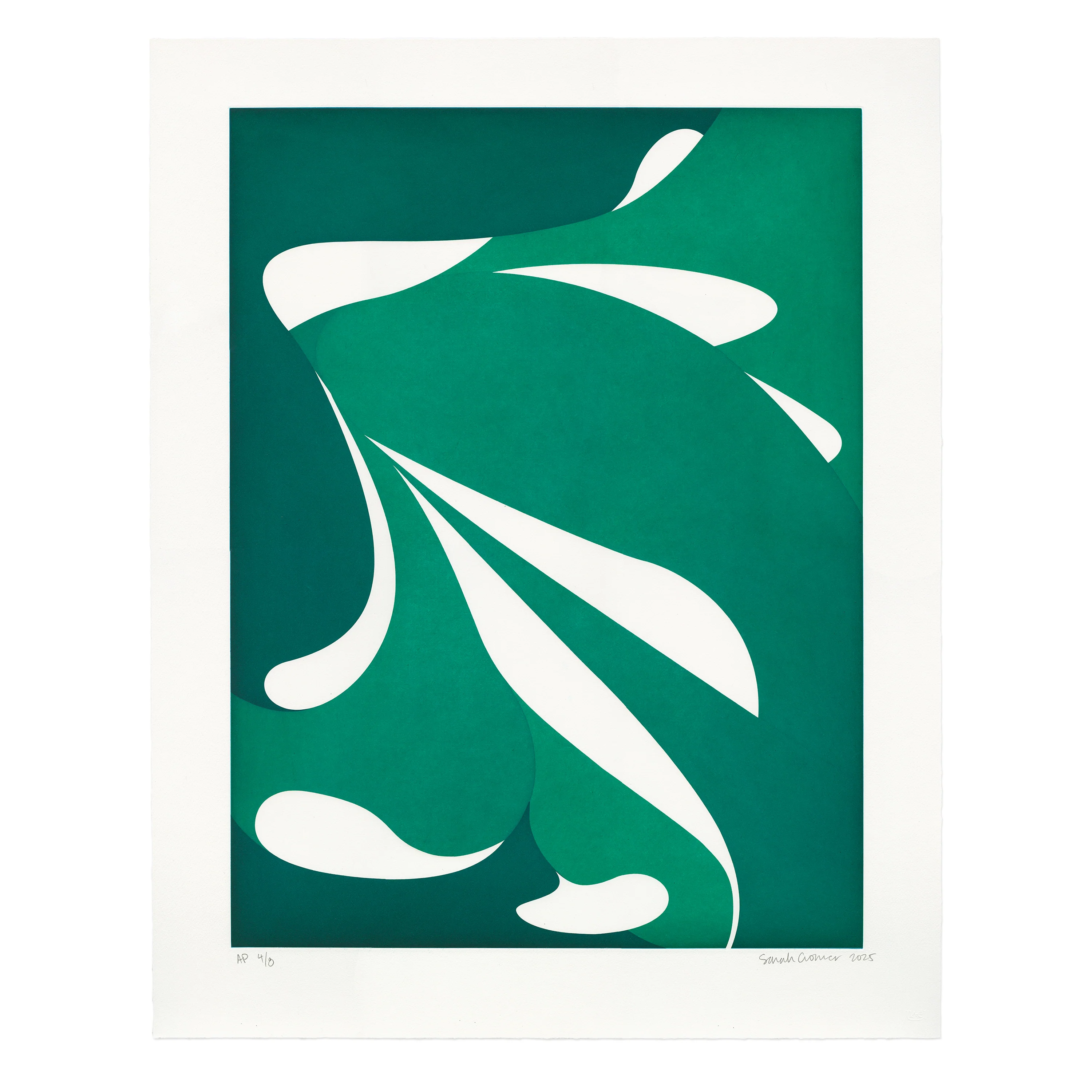 Sarah Crowner: Pastoral (Greens)