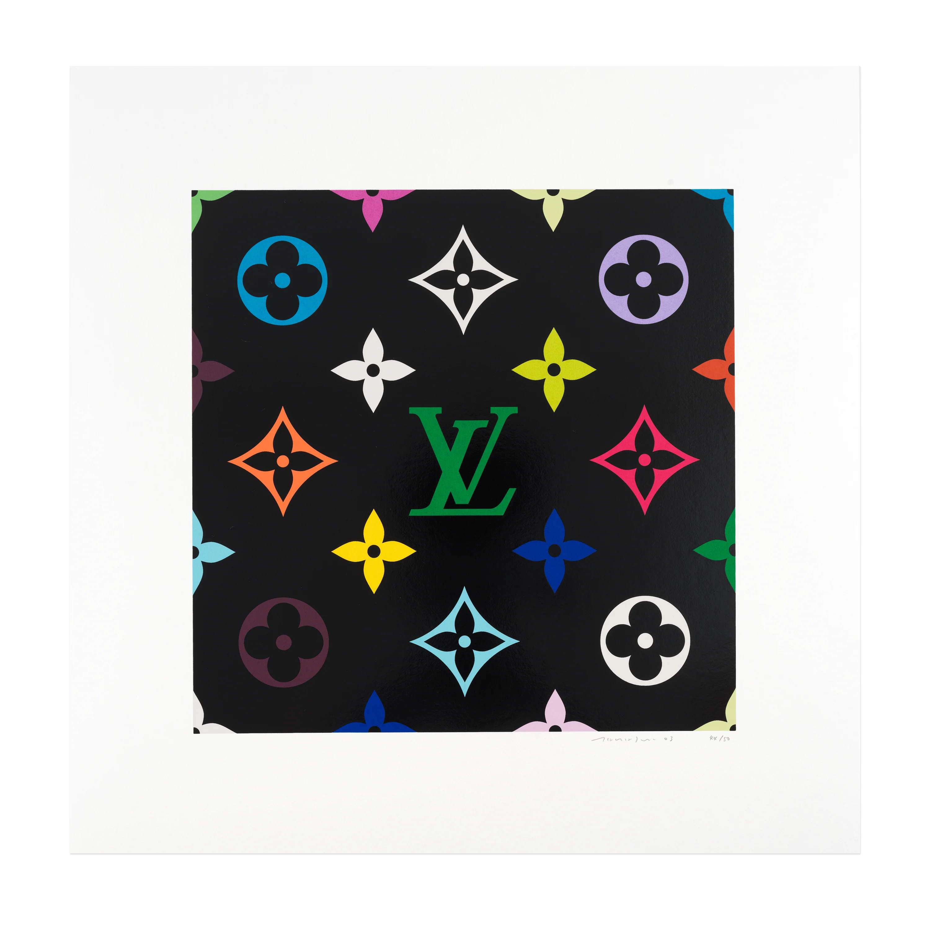 Takashi Murakami: SUPERFLAT Monogram (Green)