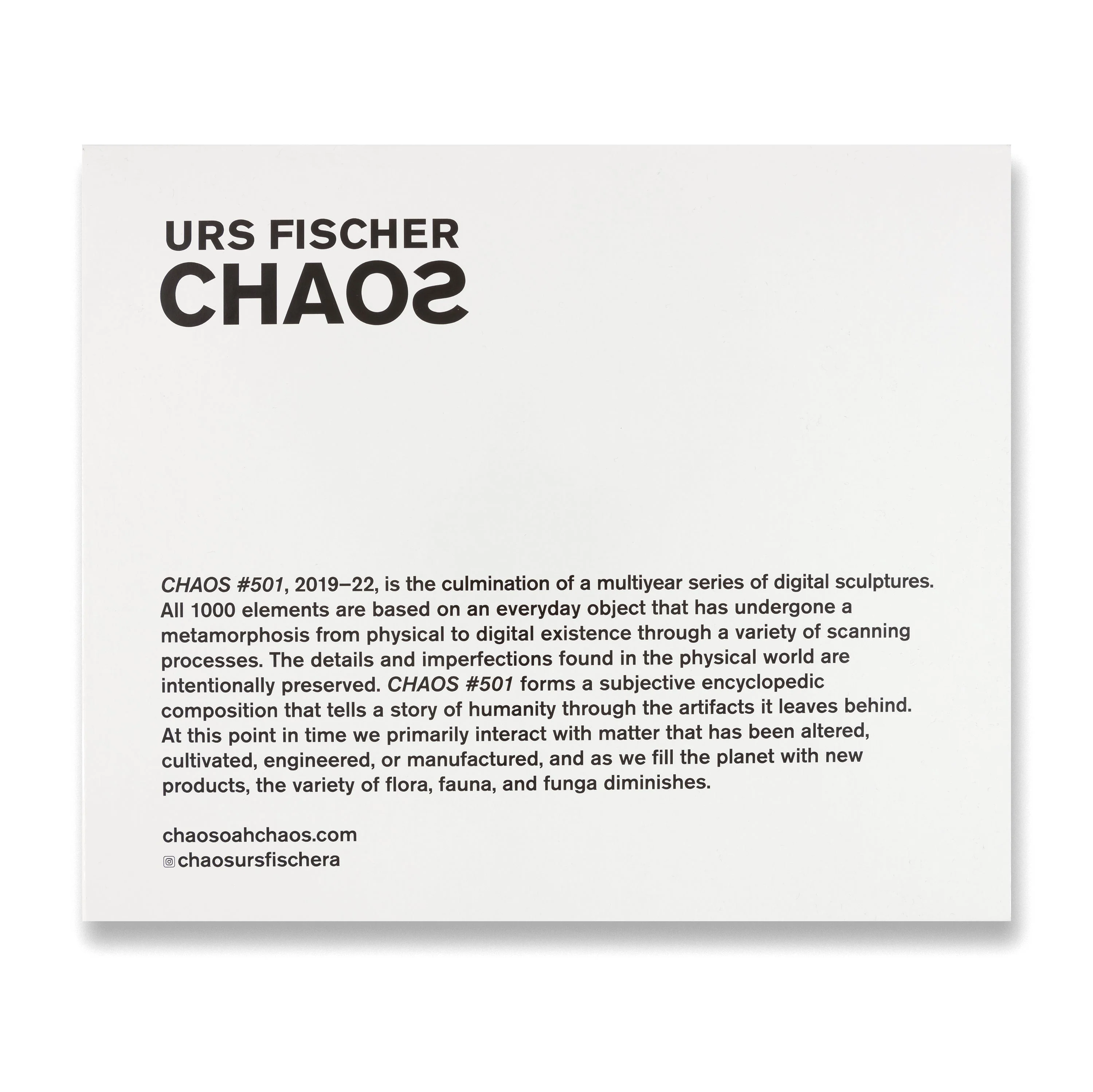 Urs Fischer: CHAOS Jigsaw Puzzle - Image 2