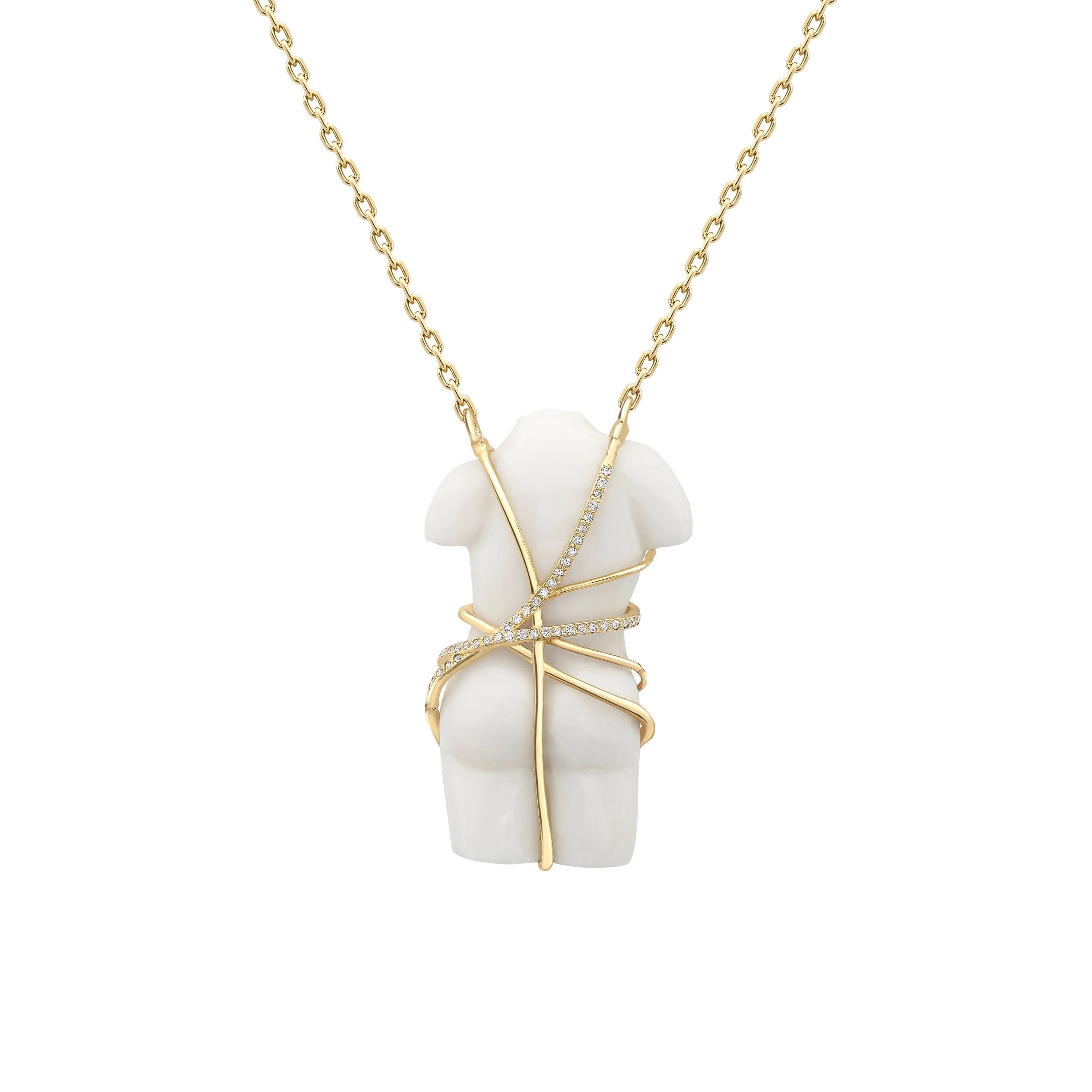 Venyx × Man Ray: Medium Gold Venus Restored Necklace - Image 2